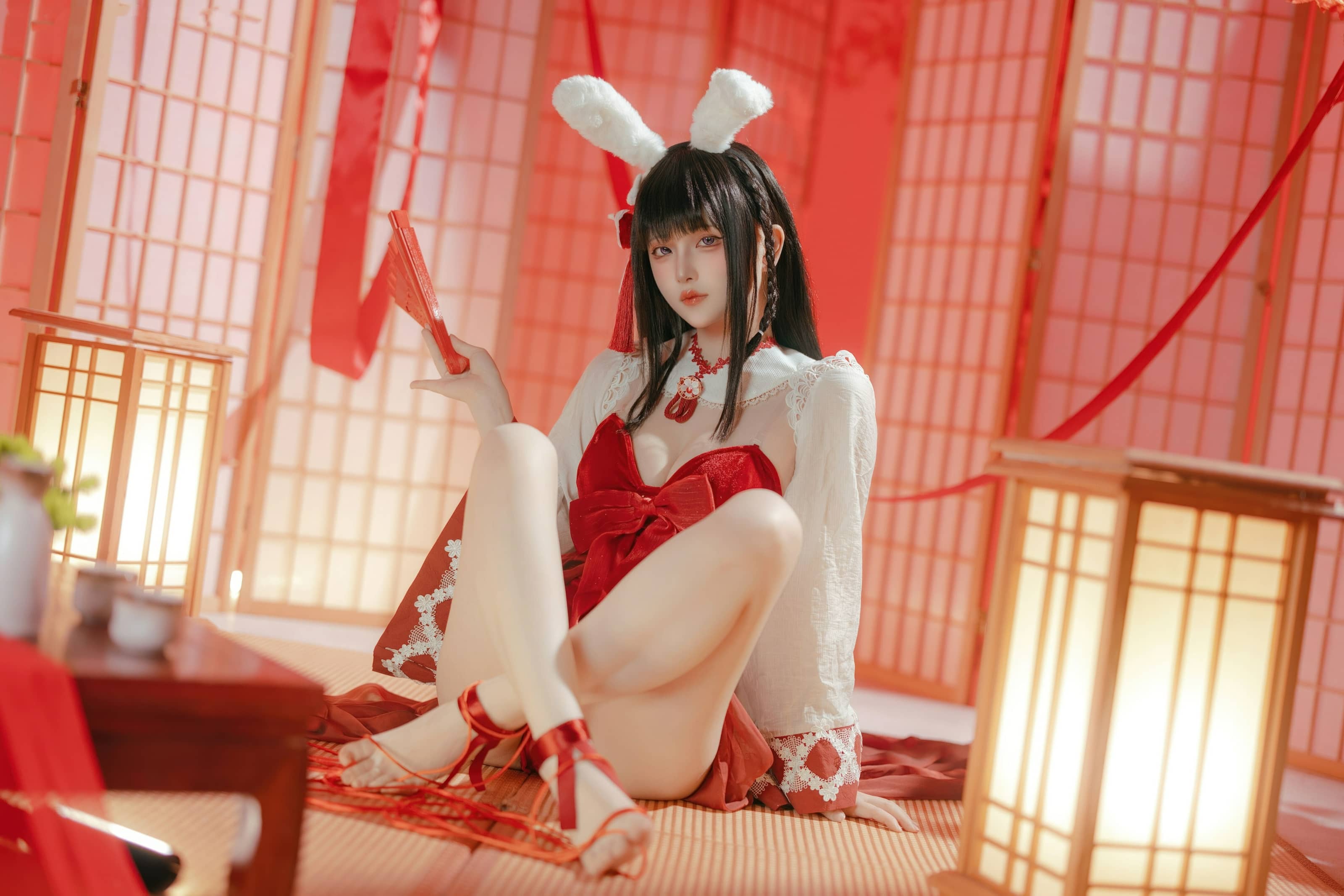 – 碧蓝航线 大山·祈愿的巫女兔 [58P]