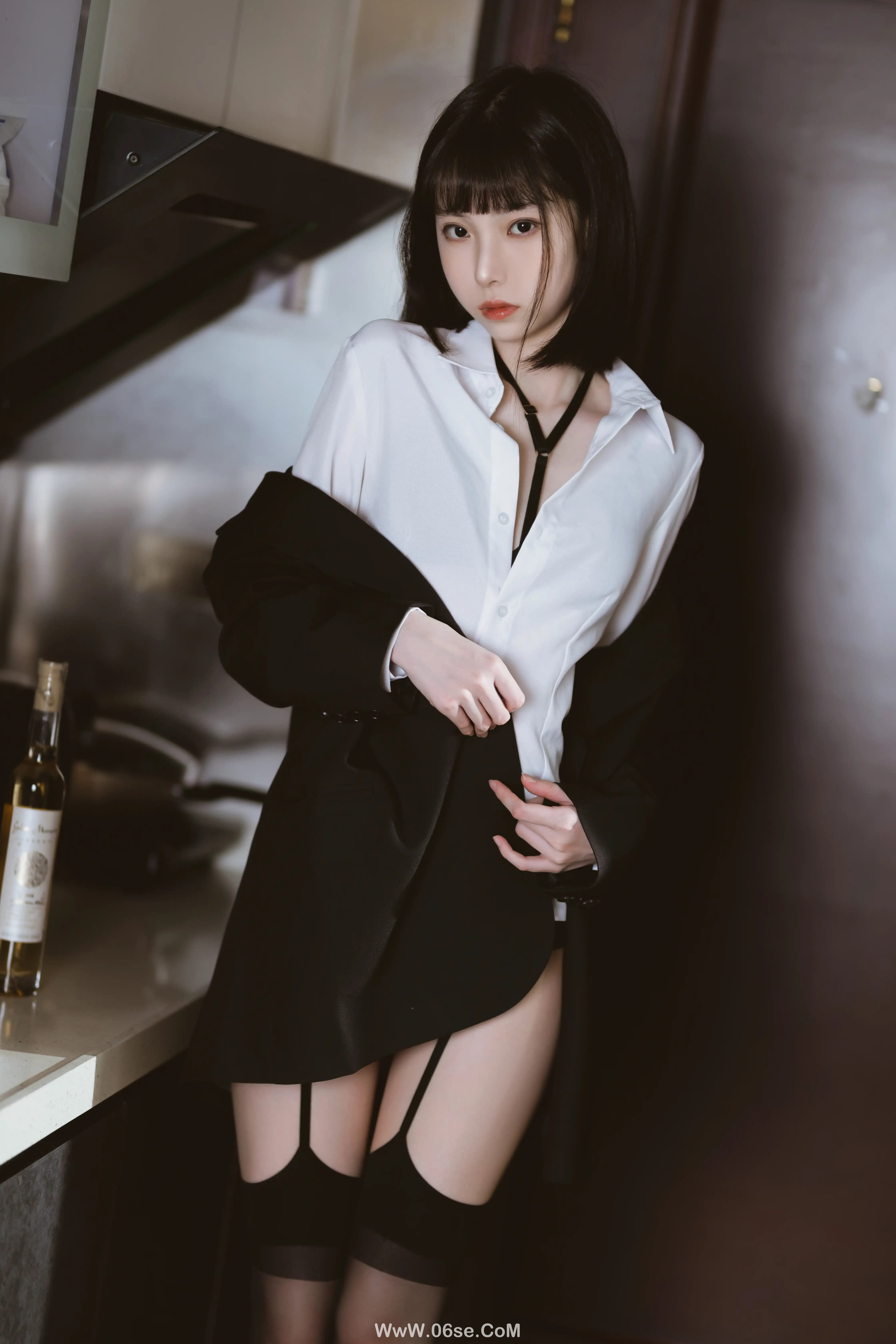 图片[3]-许岚LAN 醉酒OL-六色网