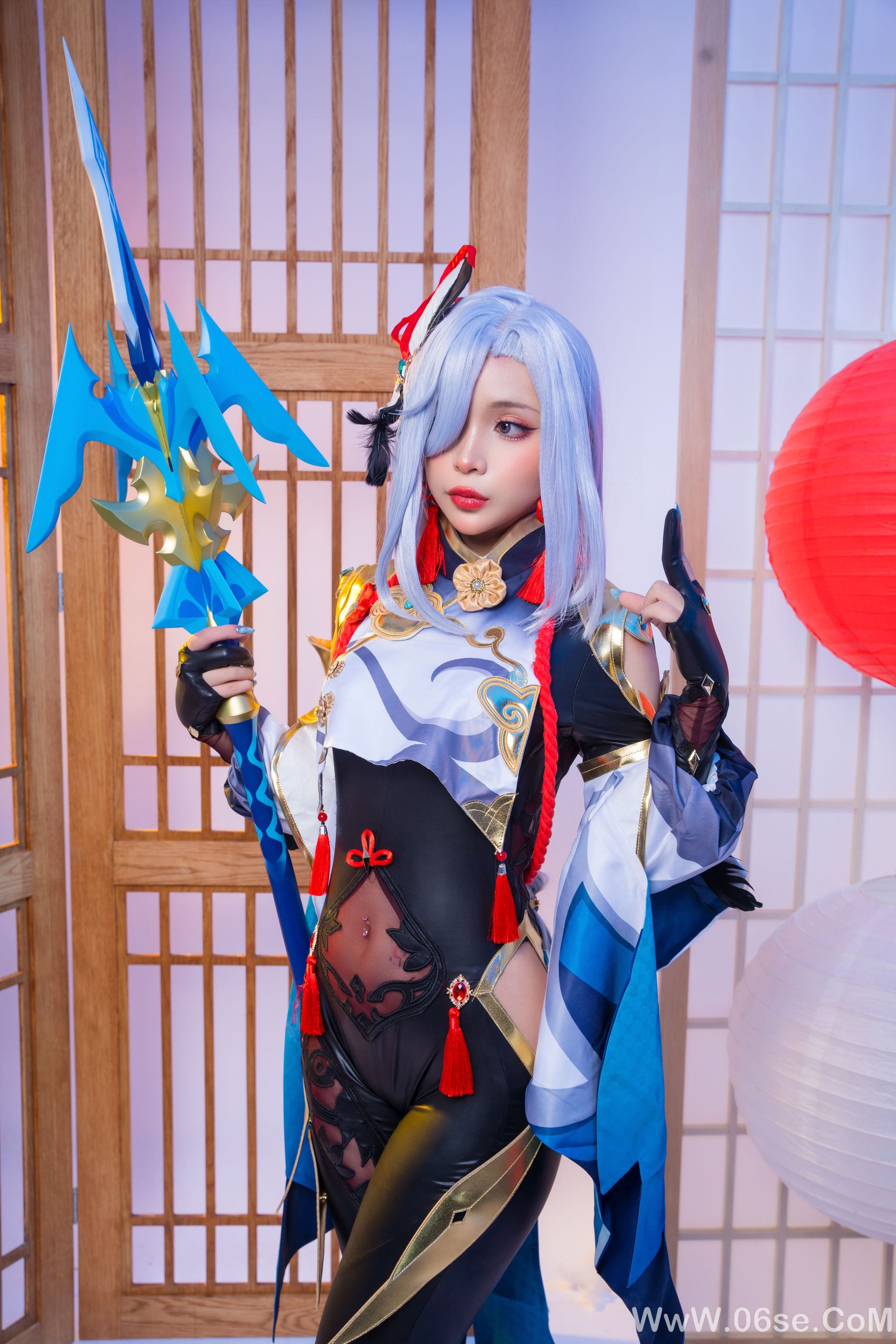 图片[8]-Umeko J – Shenhe Genshin Impact [100P]-六色网