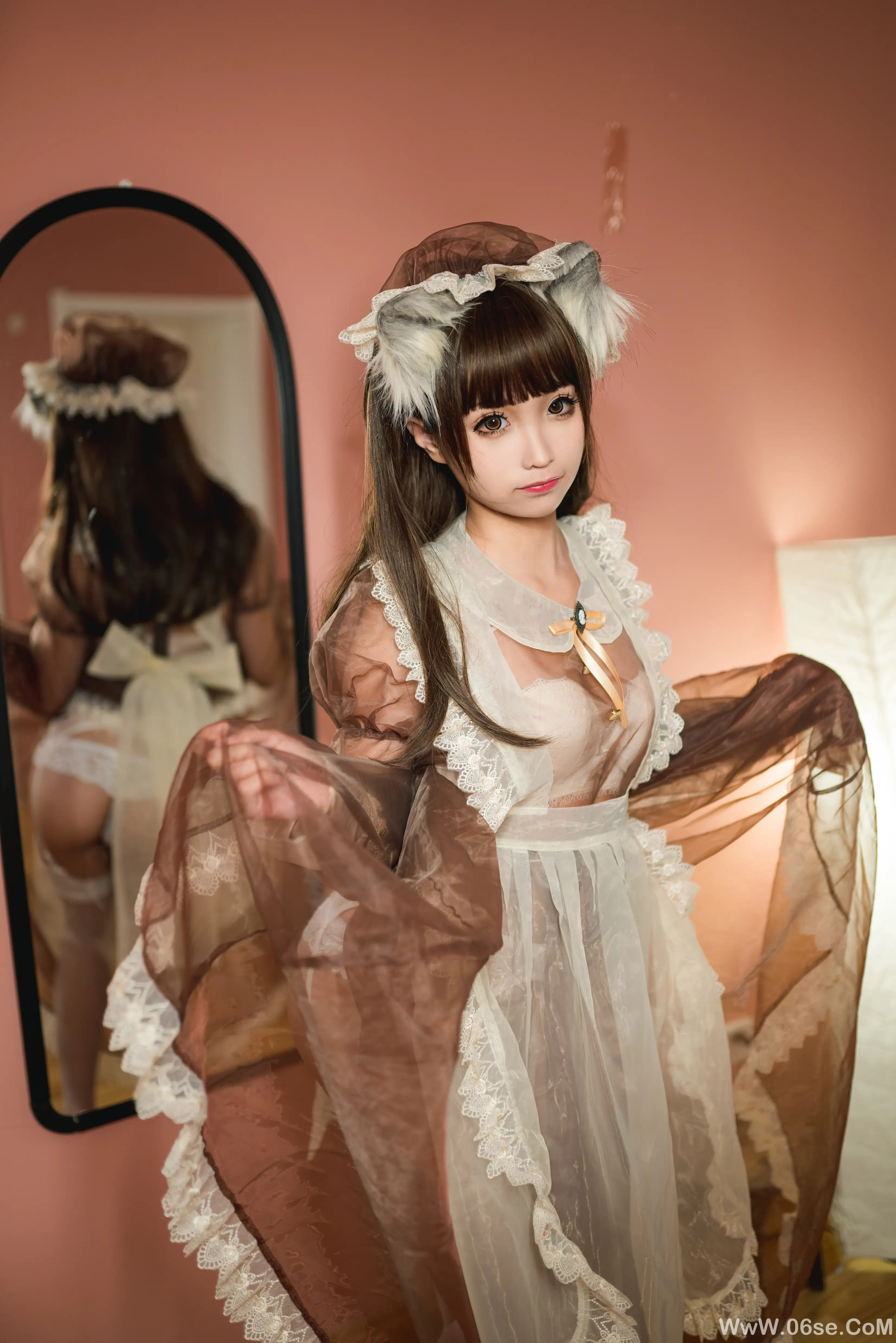 图片[19]-蠢沫沫 – 棕透明女仆-六色网