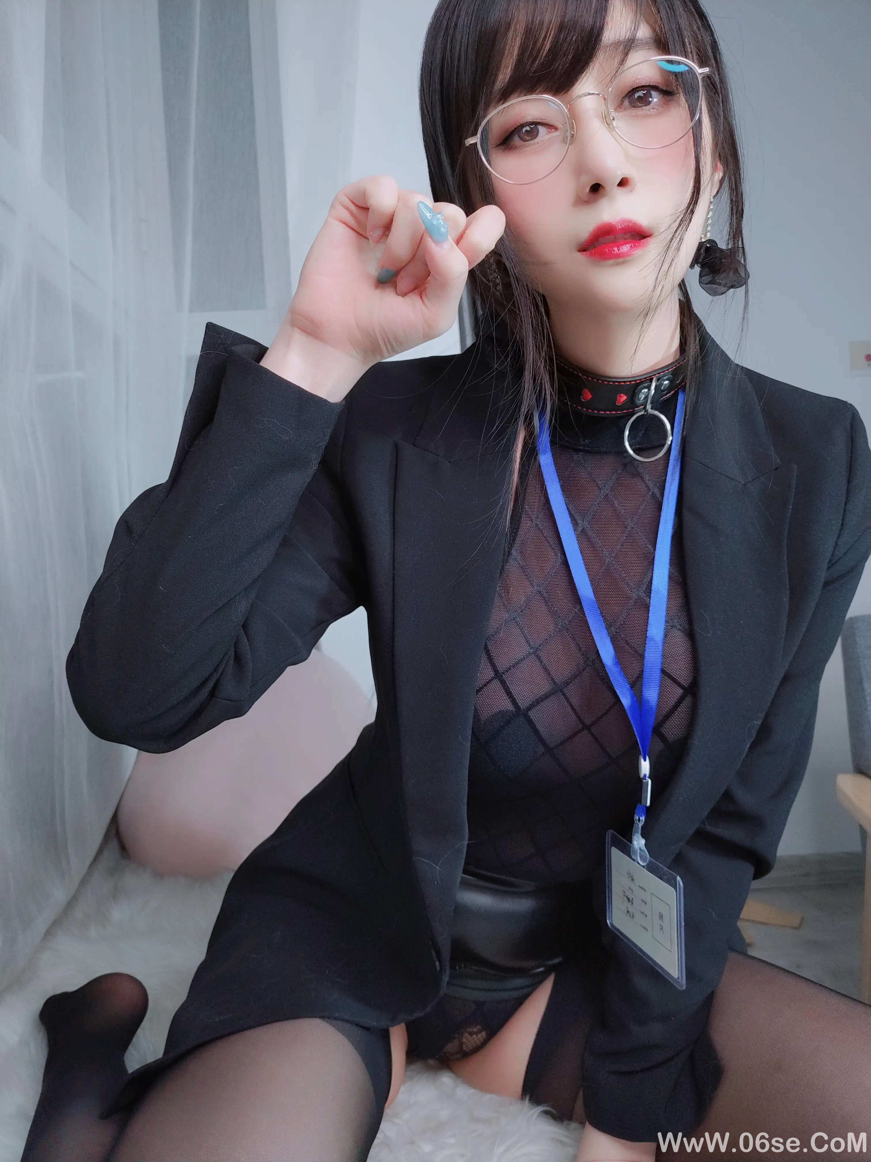 图片[23]-白银81 – 自拍 黑丝情趣-六色网