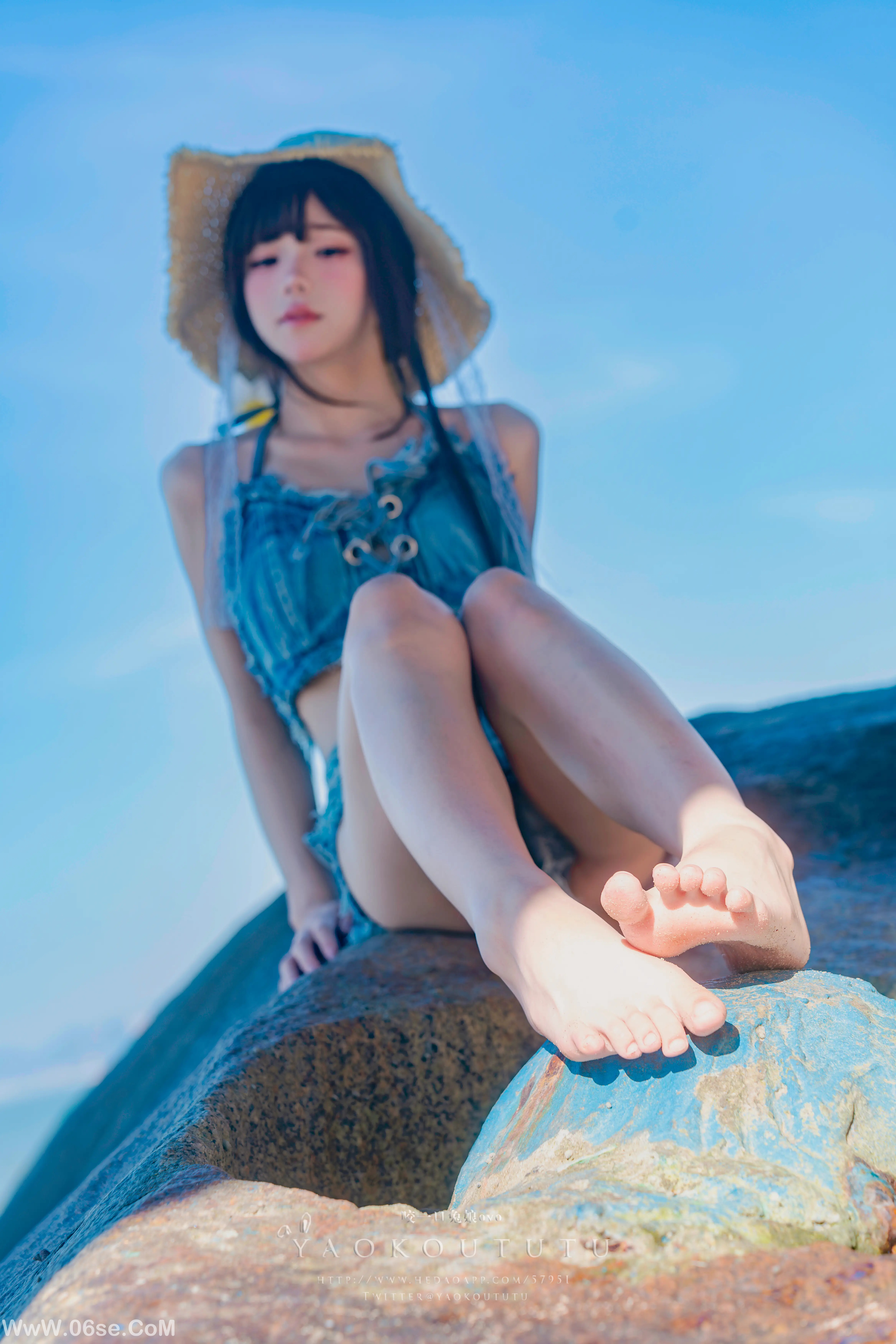 图片[79]-咬一口兔娘 海の夏日-六色网
