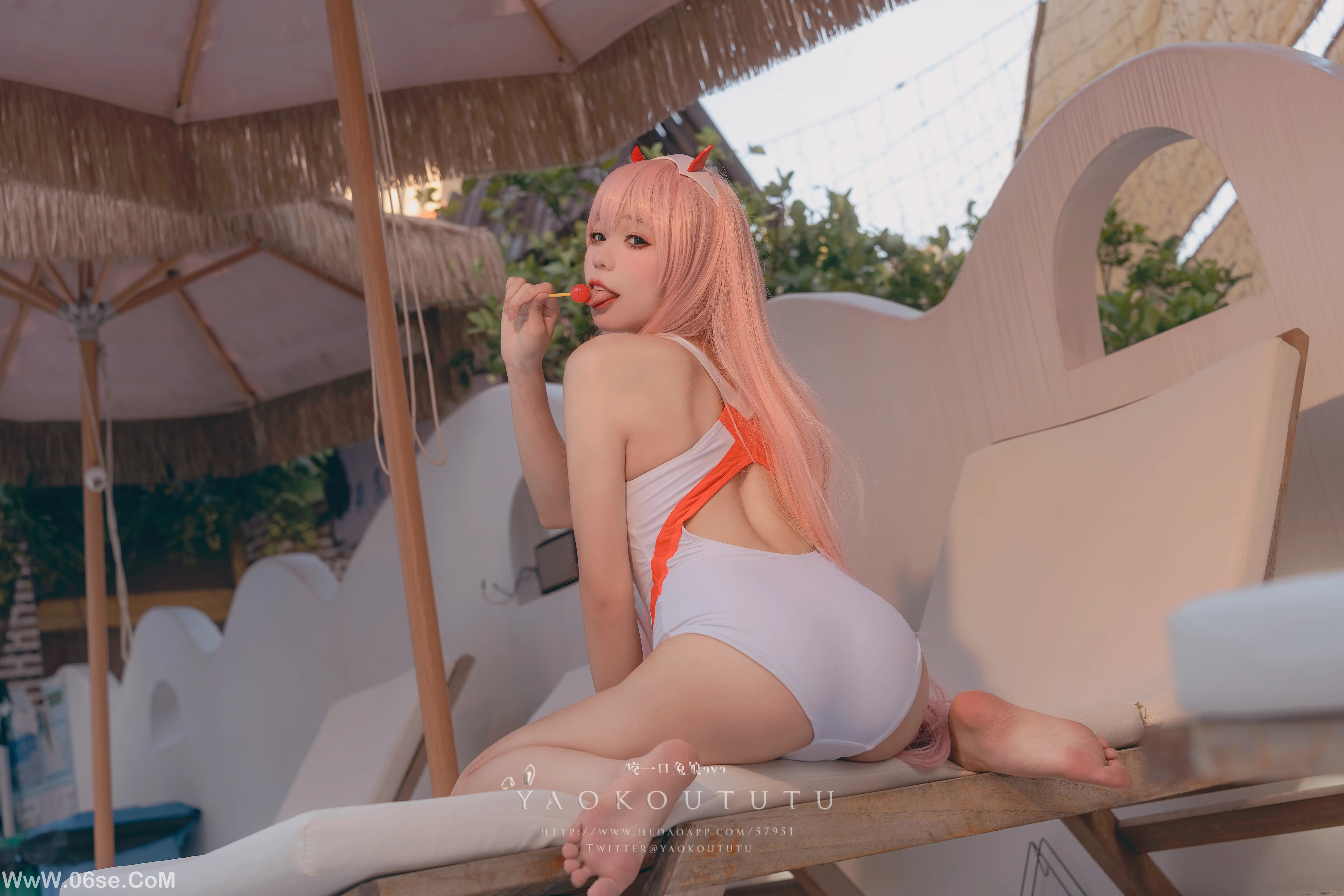 图片[9]-咬一口兔娘 泳装-六色网