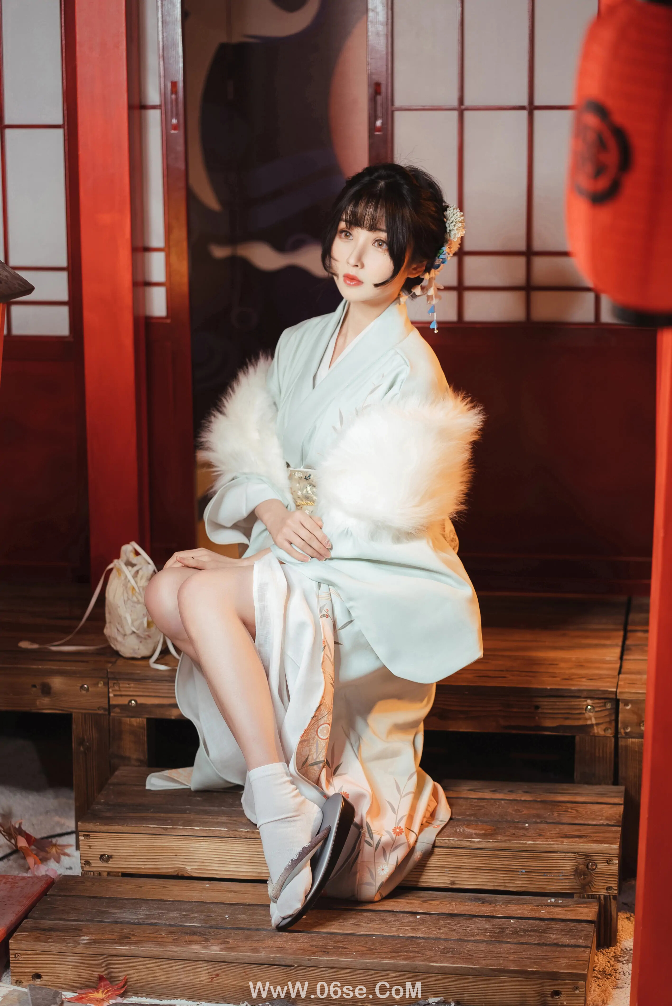 图片[13]-肉扣热热子(rioko凉凉子) 年上の韵 温泉旅行-六色网