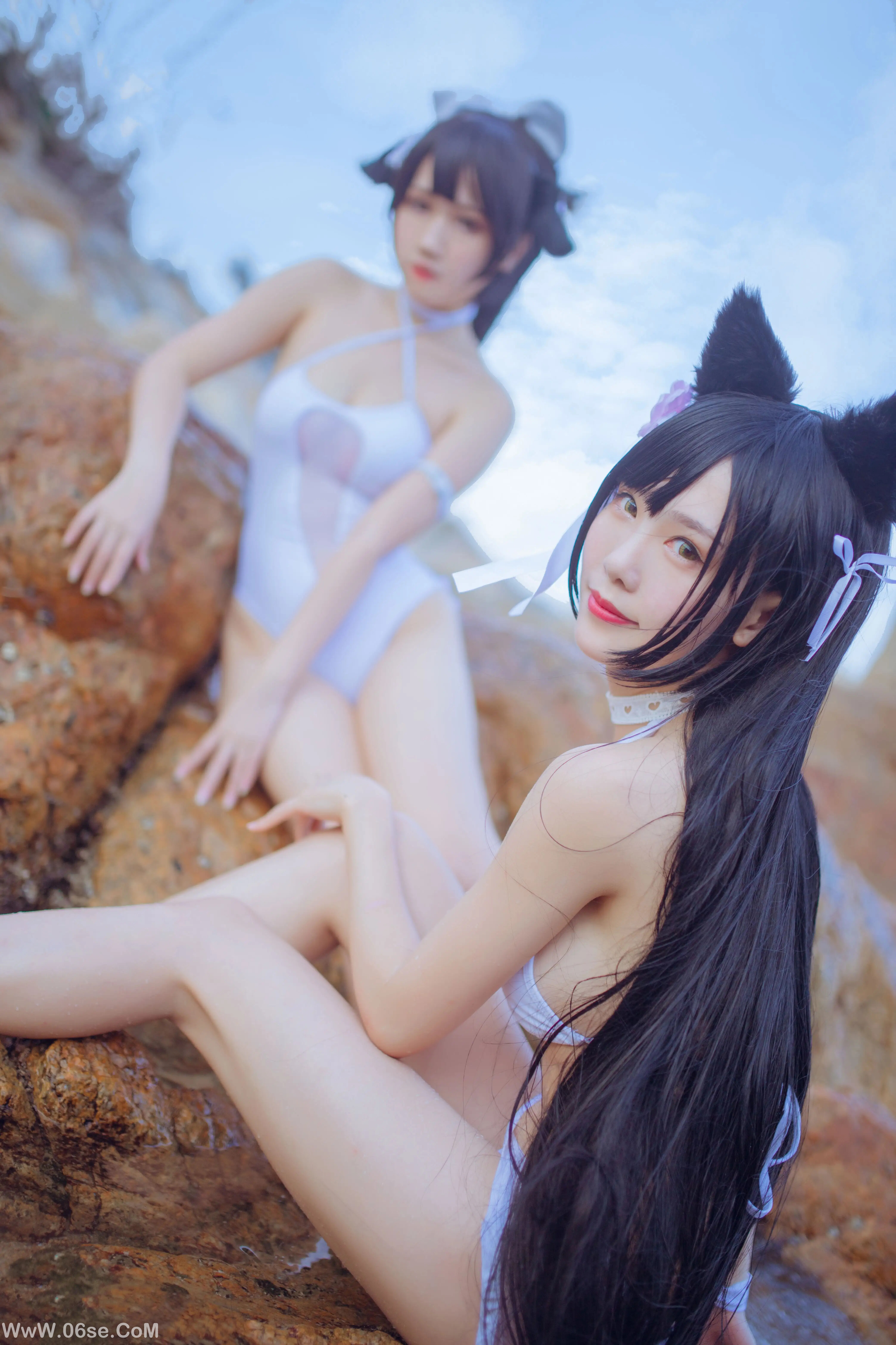 图片[23]-不呆猫 – 獒犬海边泳装 (&抖娘利世)-六色网