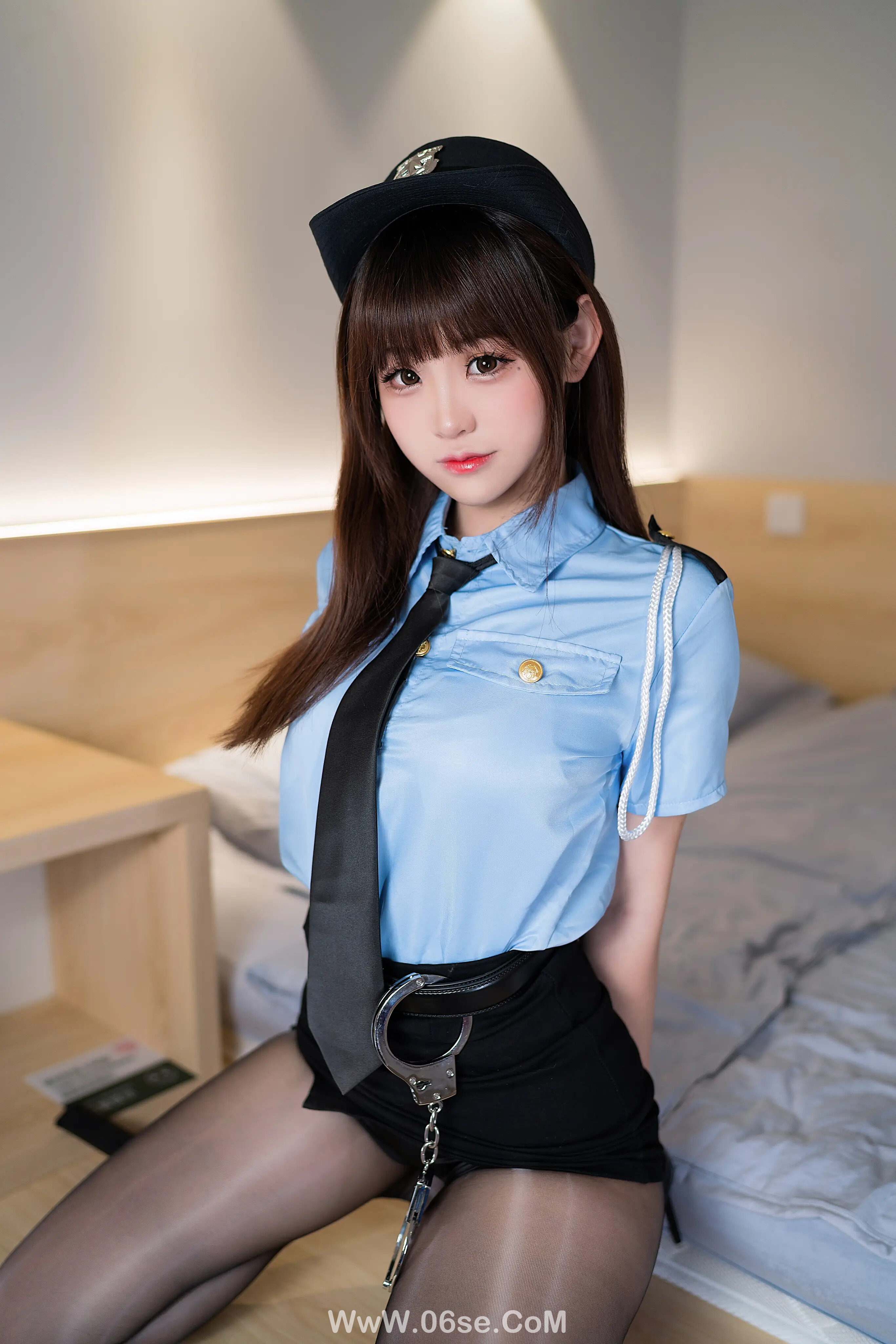 图片[33]-miko酱ww 黑丝-女警制服-六色网