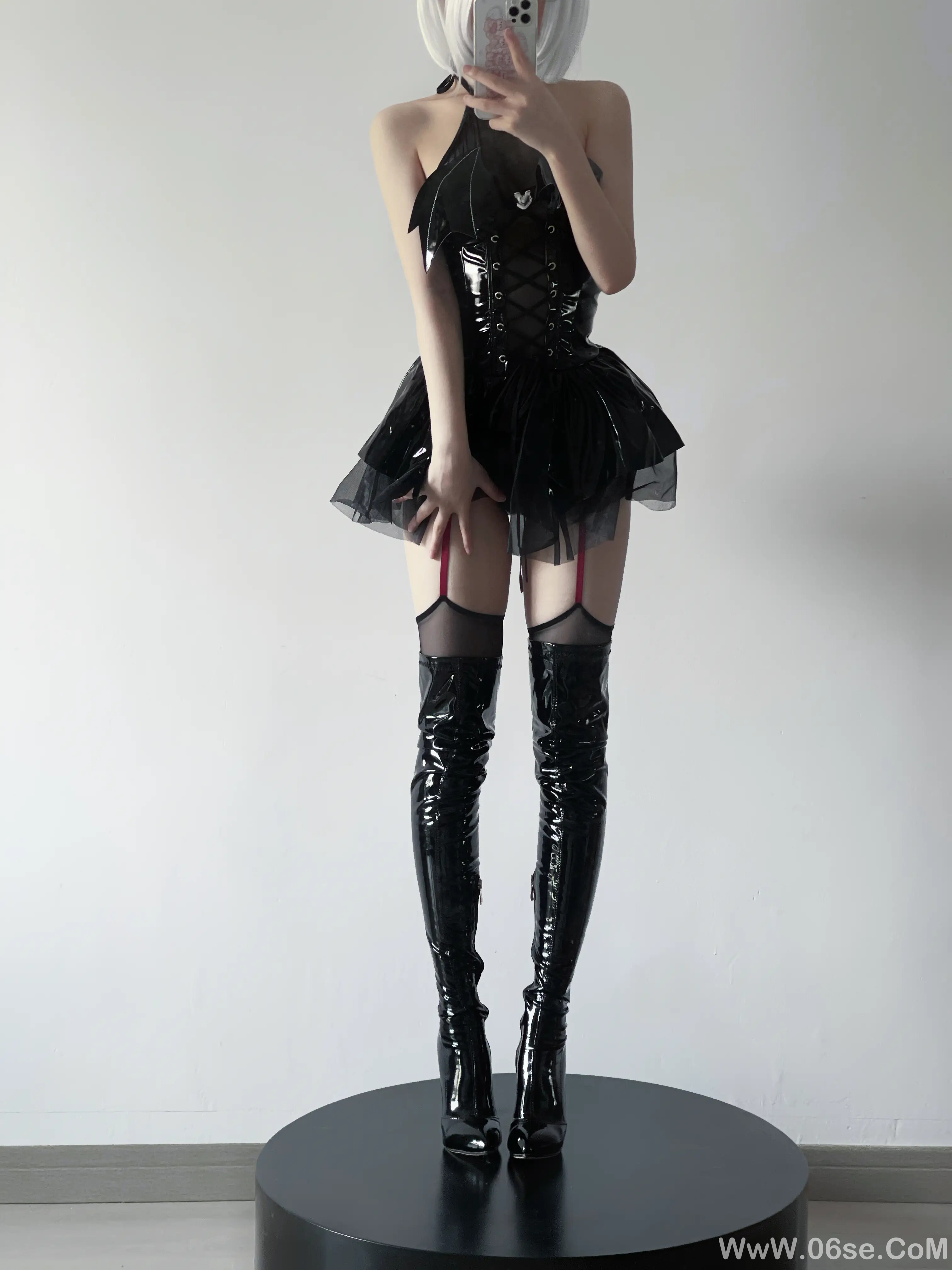 图片[22]-幼愛youmeko 吊带袜恶魔-六色网