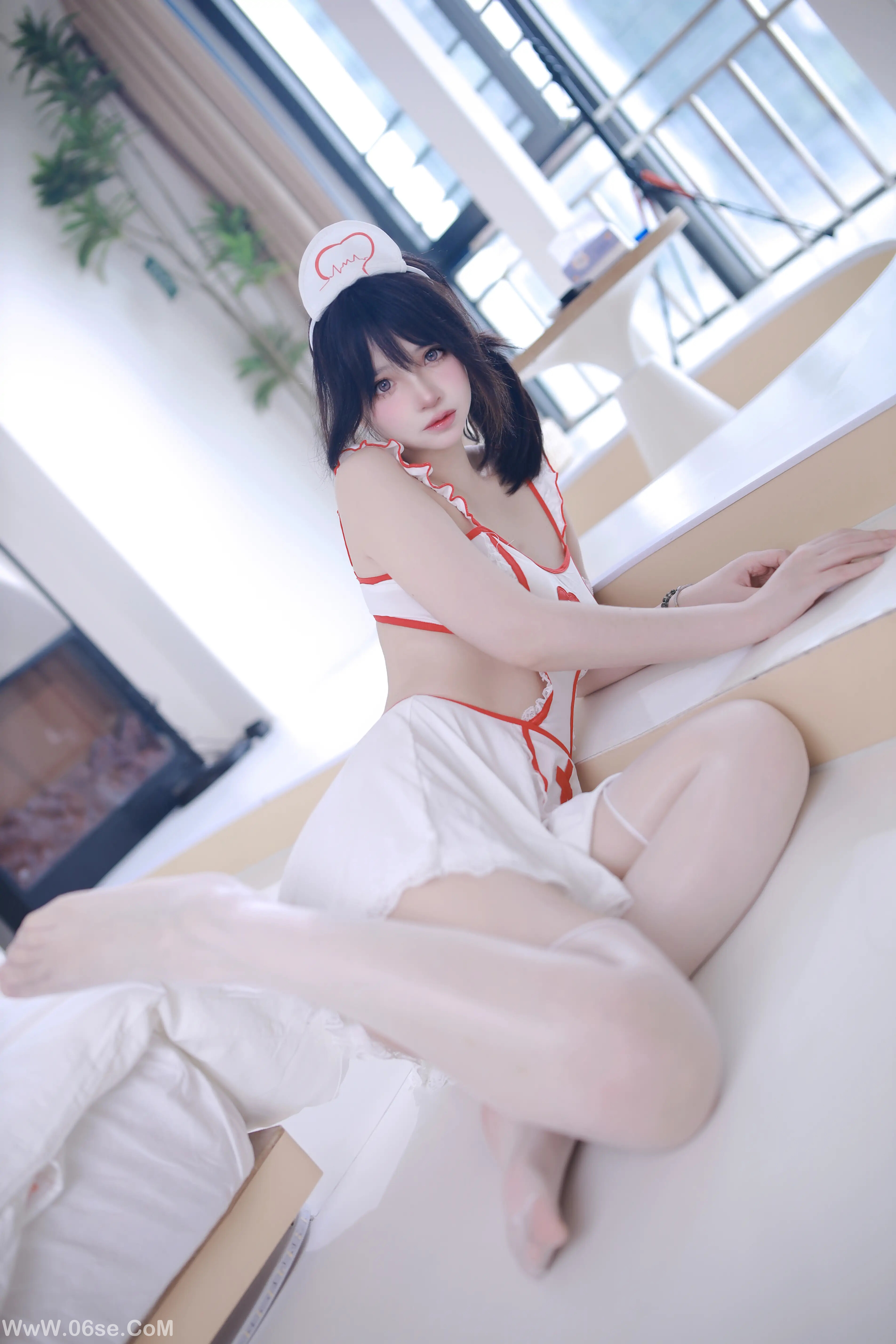 图片[47]-疯猫ss 少女衣橱 粉护士-六色网