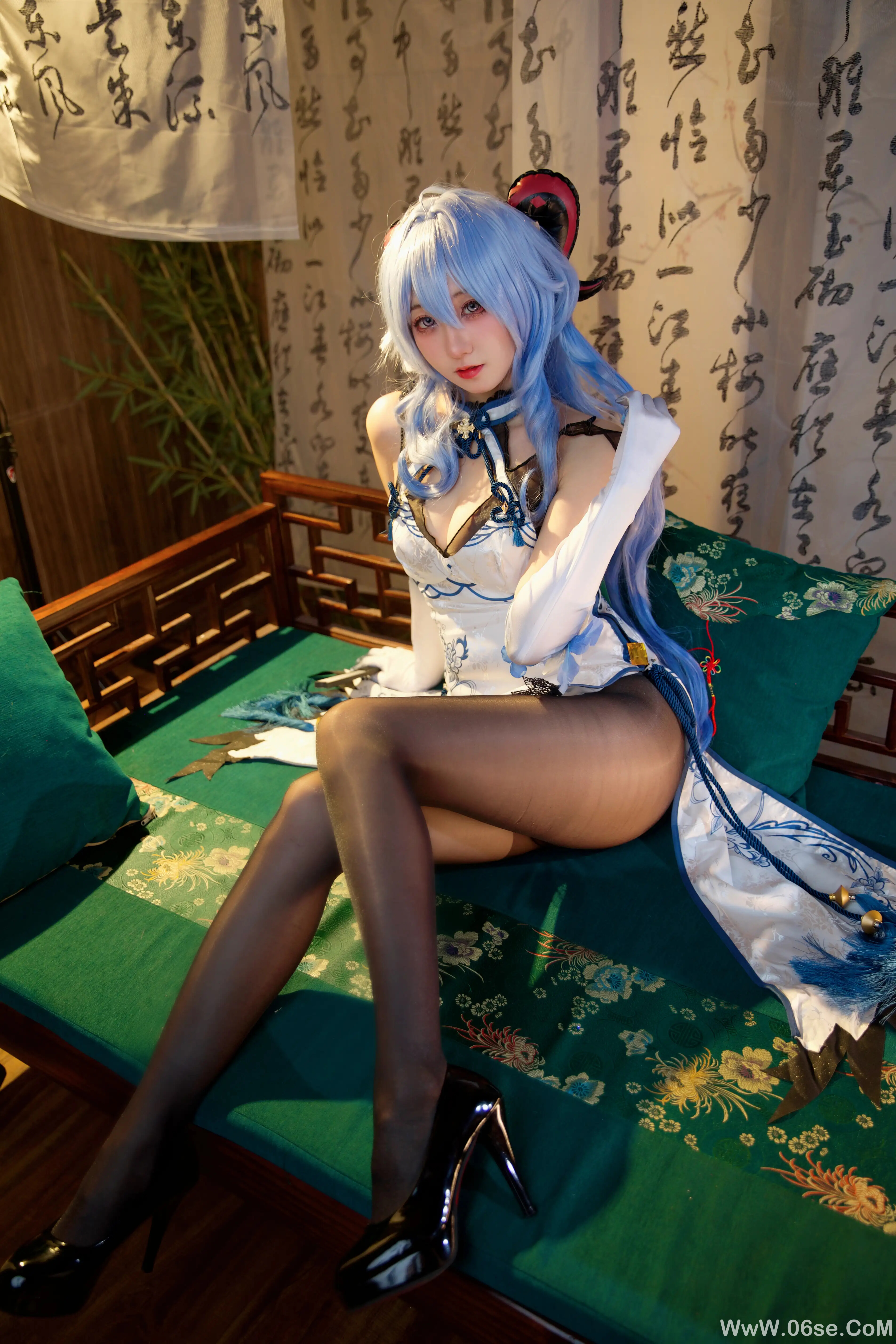 图片[24]-屑雪雪鸭 原神 甘雨青花瓷-六色网