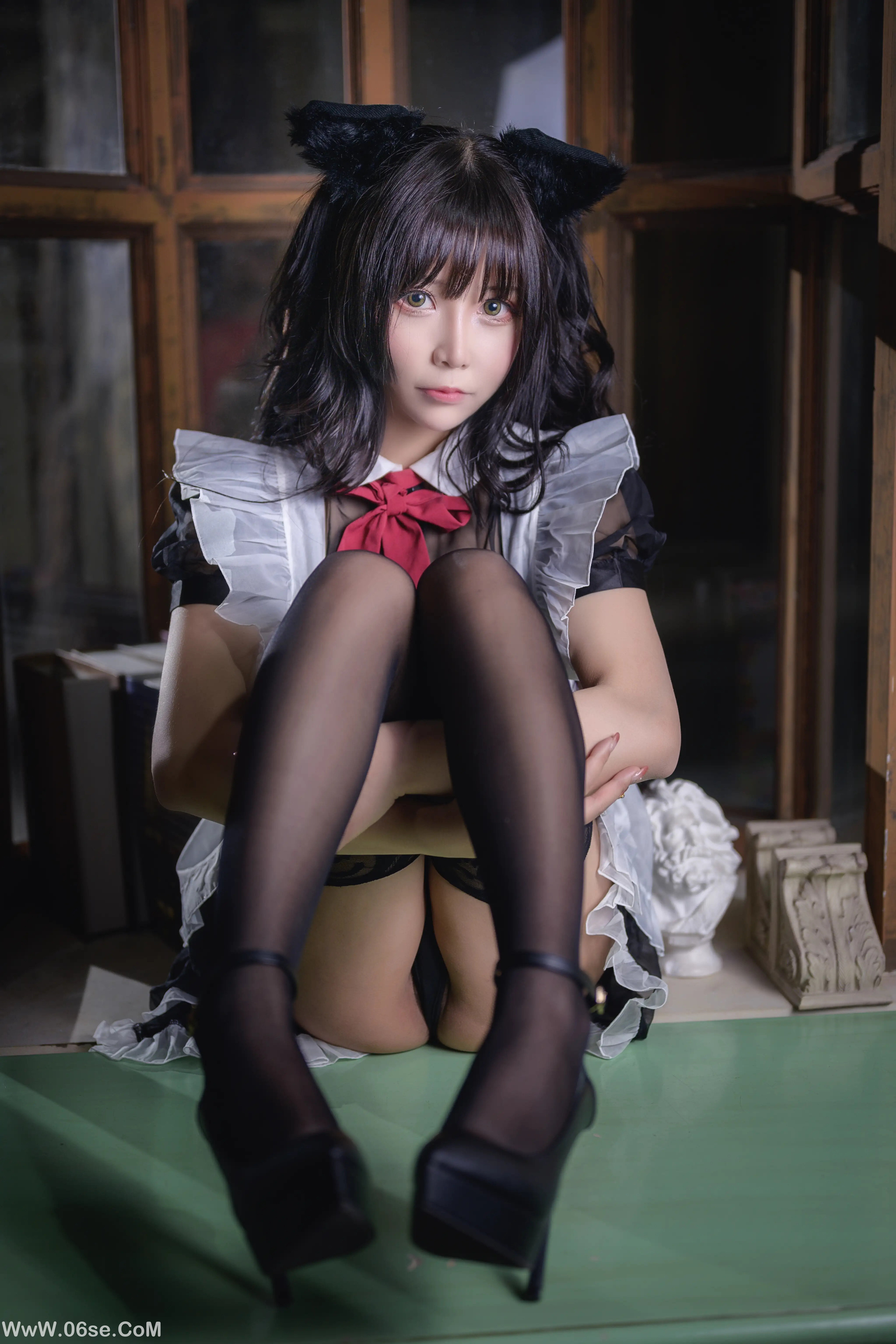 图片[27]-抱走莫子 – 黑丝猫咪小女仆-六色网
