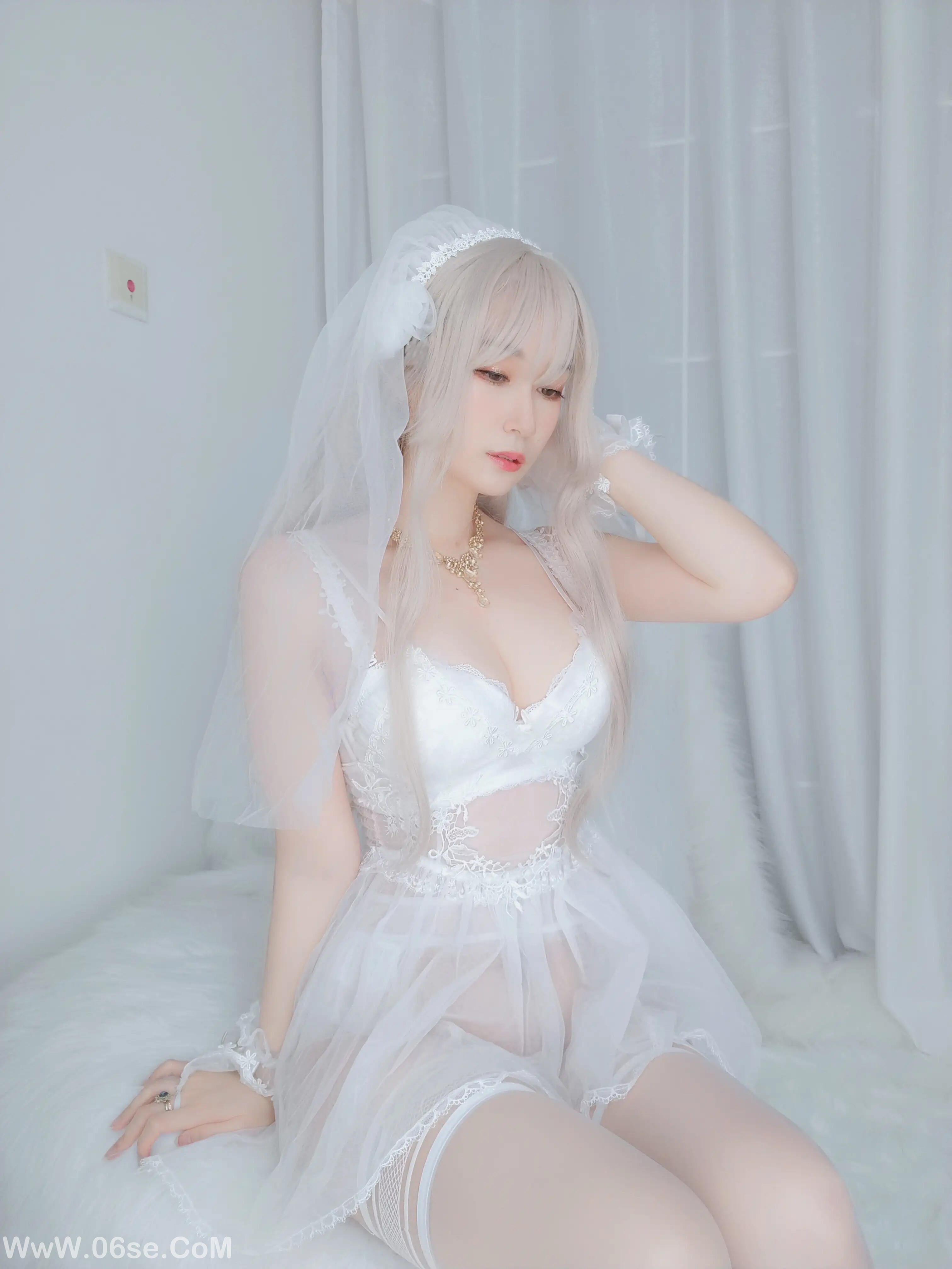 图片[3]-白银81 – 纯白花嫁-六色网
