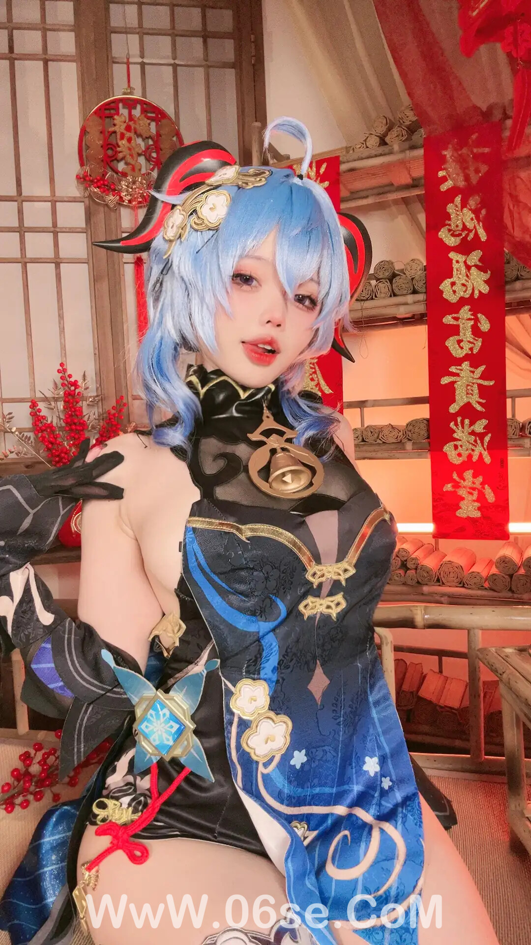 图片[23]-小瑶幺幺-甘雨海灯节礼服单人版-六色网