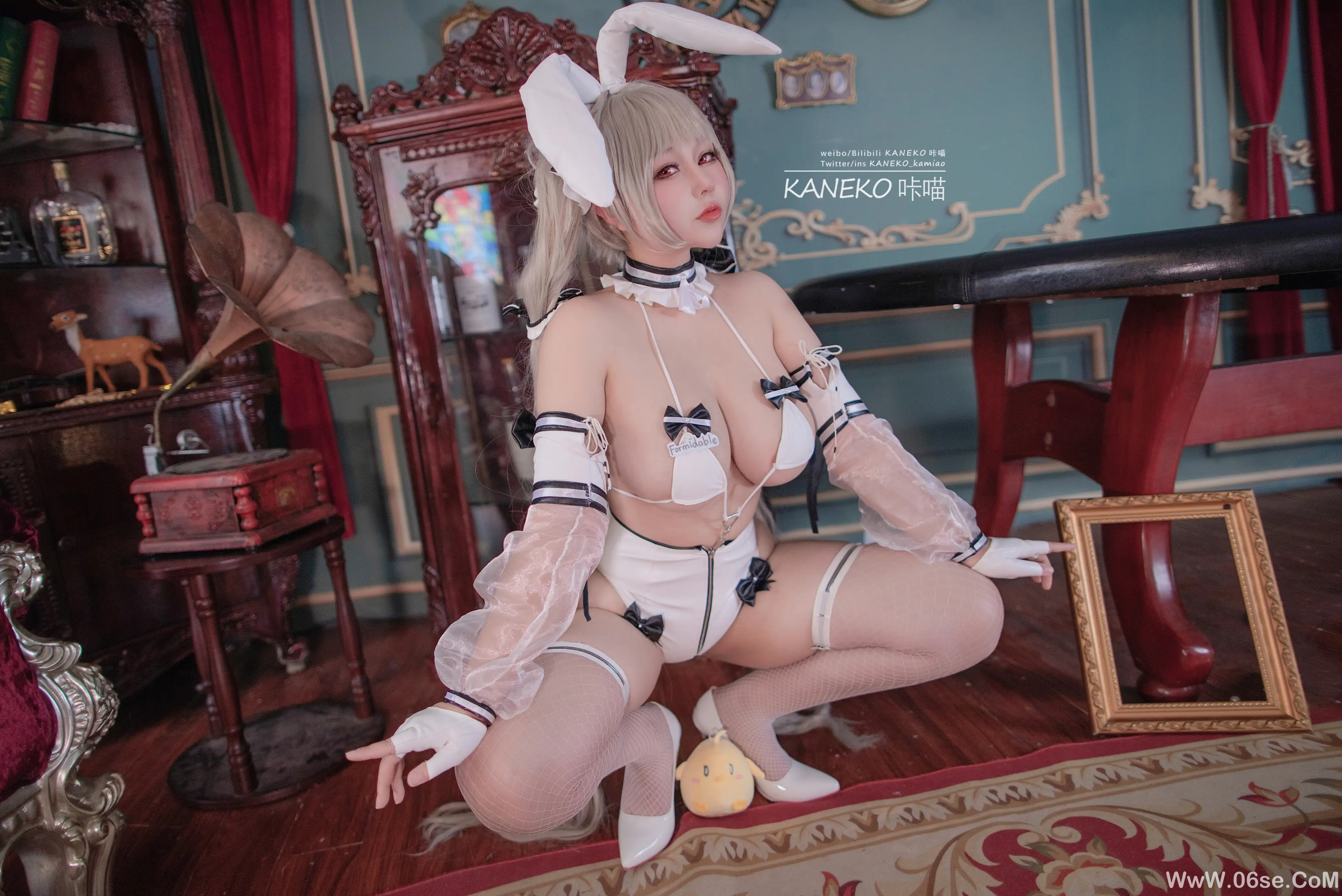 图片[2]-KANEKO_咔喵_碧蓝航线_可畏兔女郎-六色网