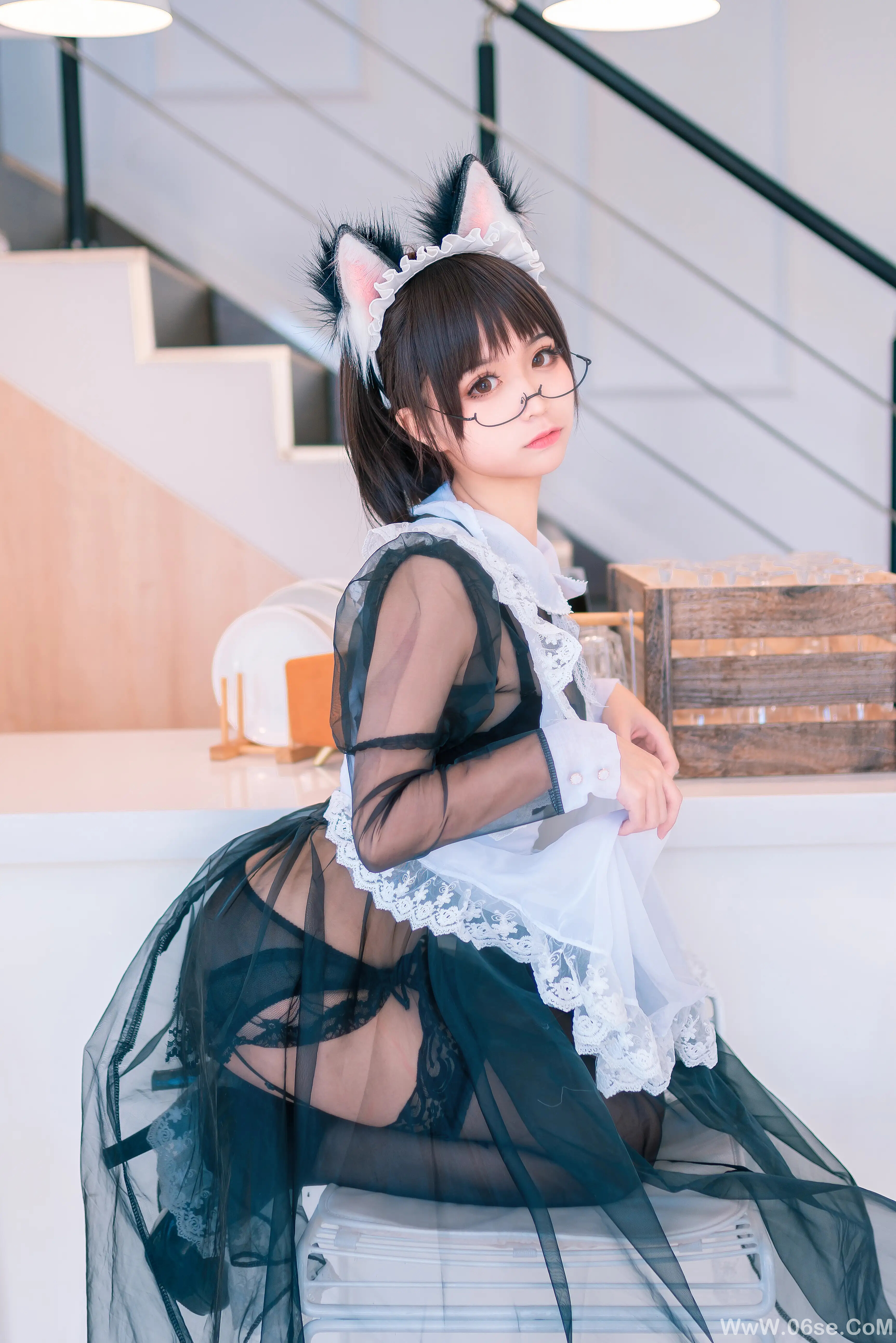 图片[33]-蠢沫沫 – 女仆萝莉-六色网