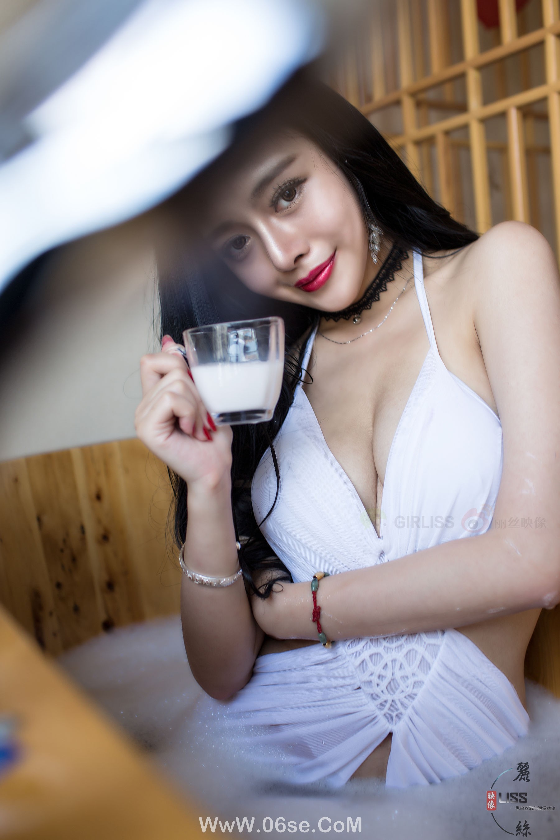 图片[10]-[丽丝映像GIRLISS] 白雪 黑丝 [36P]-六色网