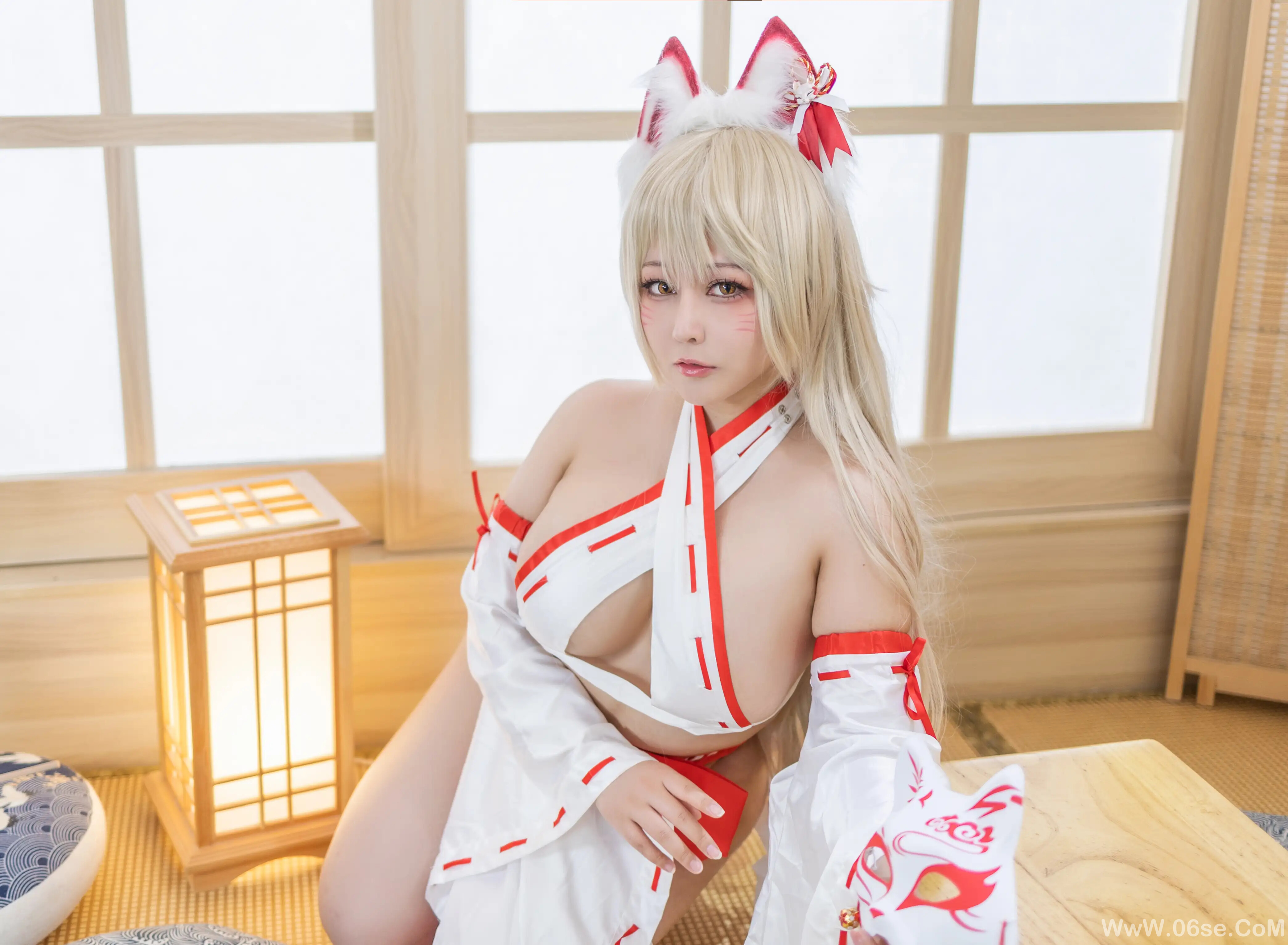 图片[12]-KANEKO_咔喵 – 狐狸巫女-六色网