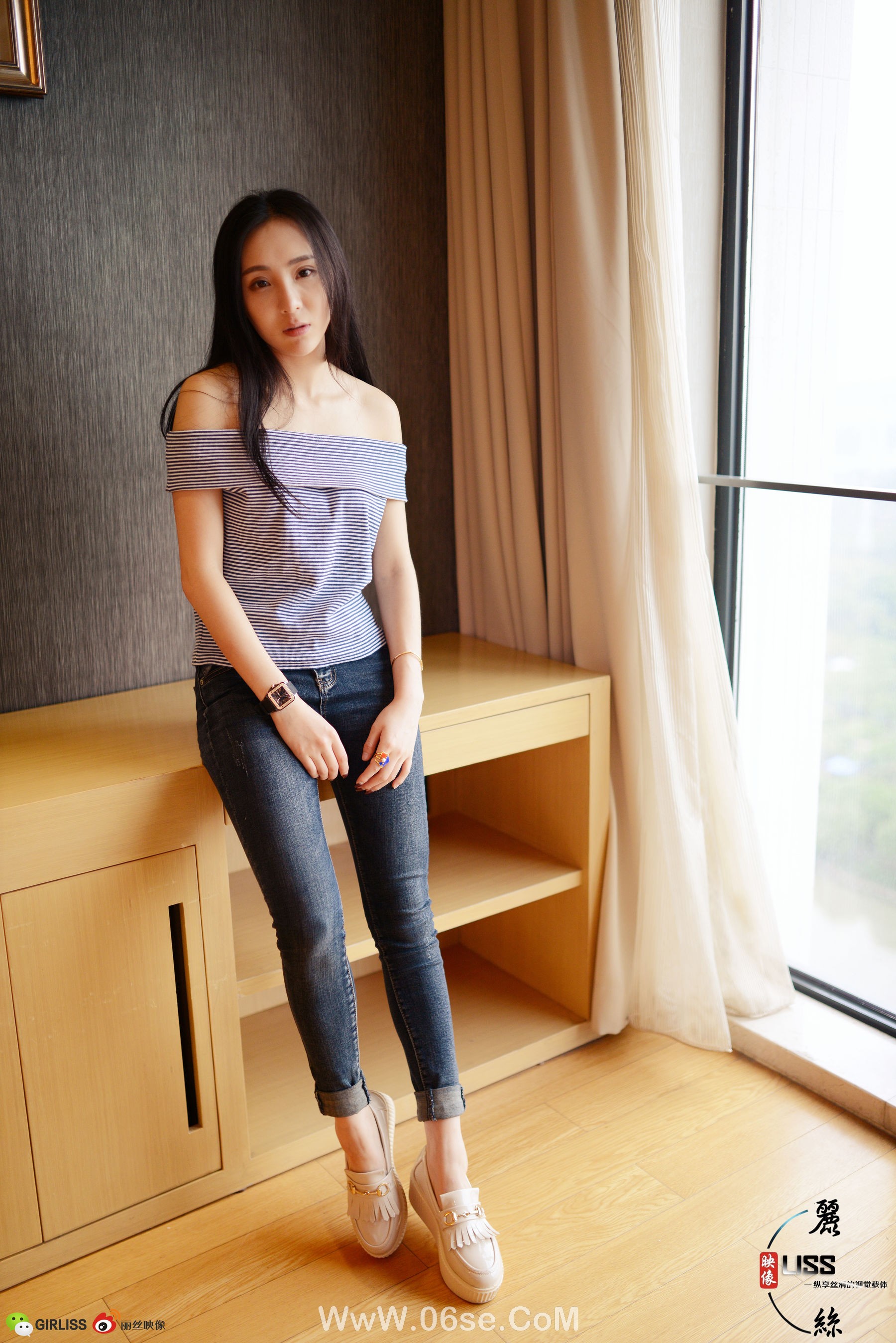 图片[43]-[丽丝映像GIRLISS] – 你的微笑 [100P]-六色网