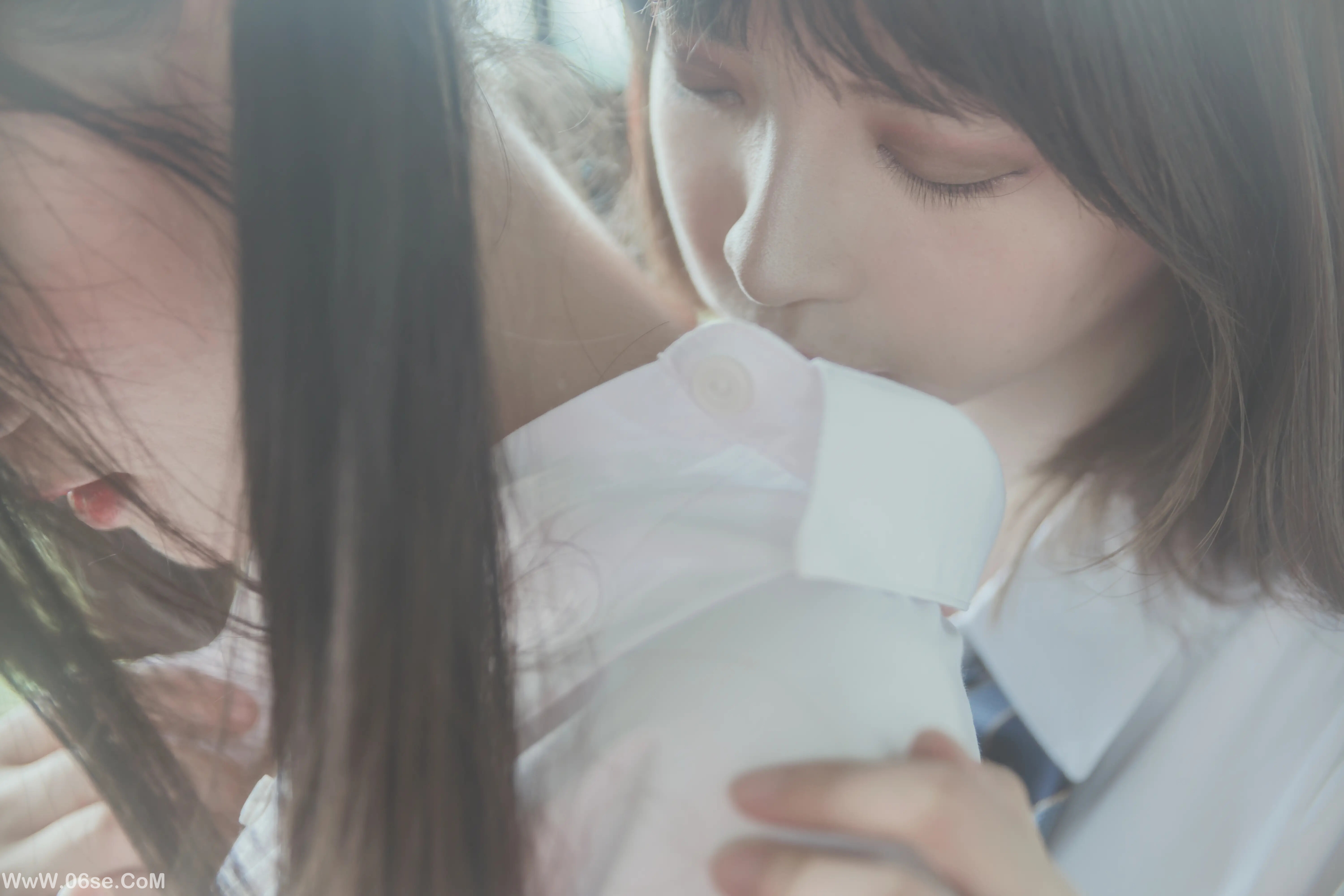 图片[3]-桜桃喵&疯猫ss-JK百合1-六色网
