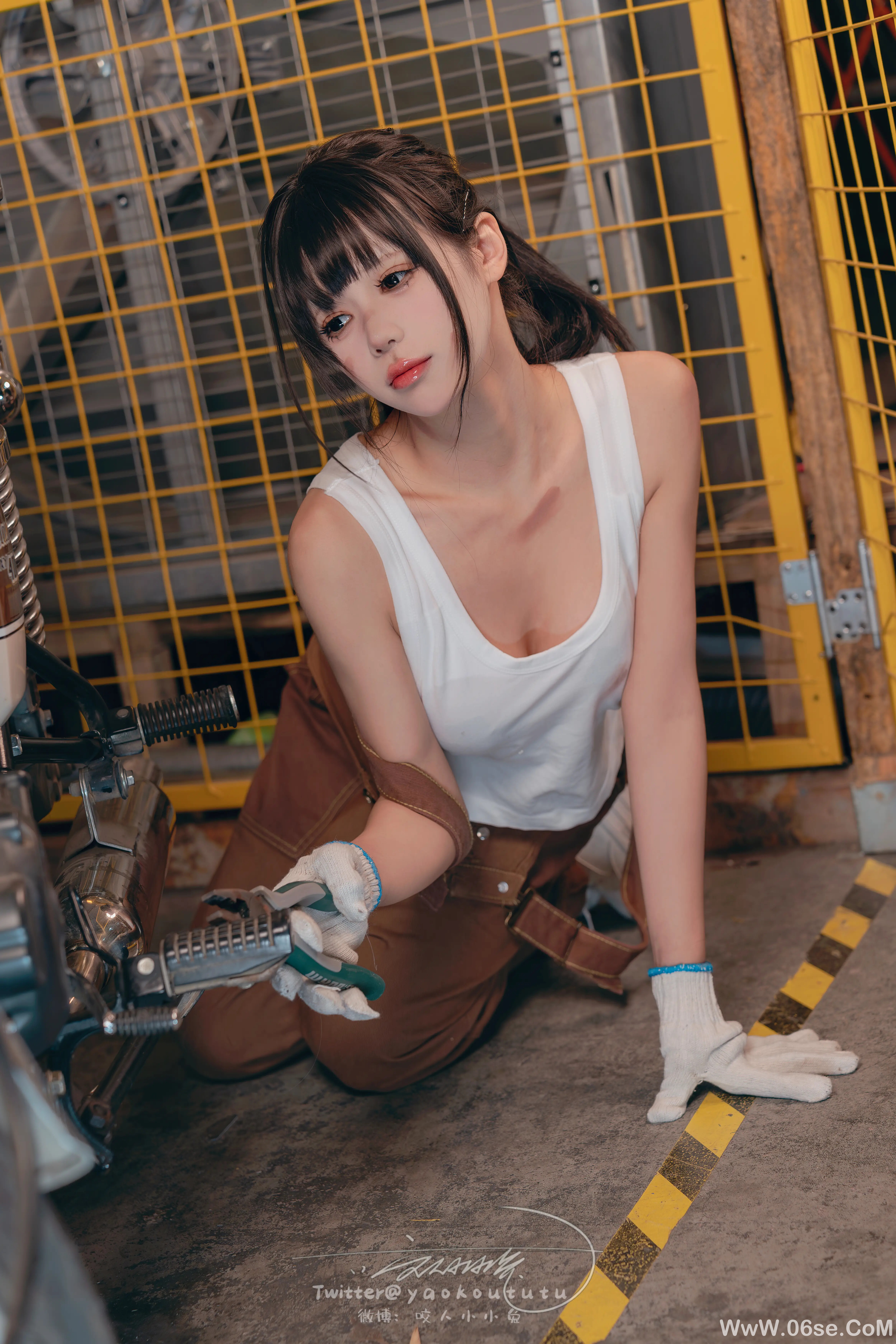 图片[22]-咬一口兔娘 机车修理工-六色网