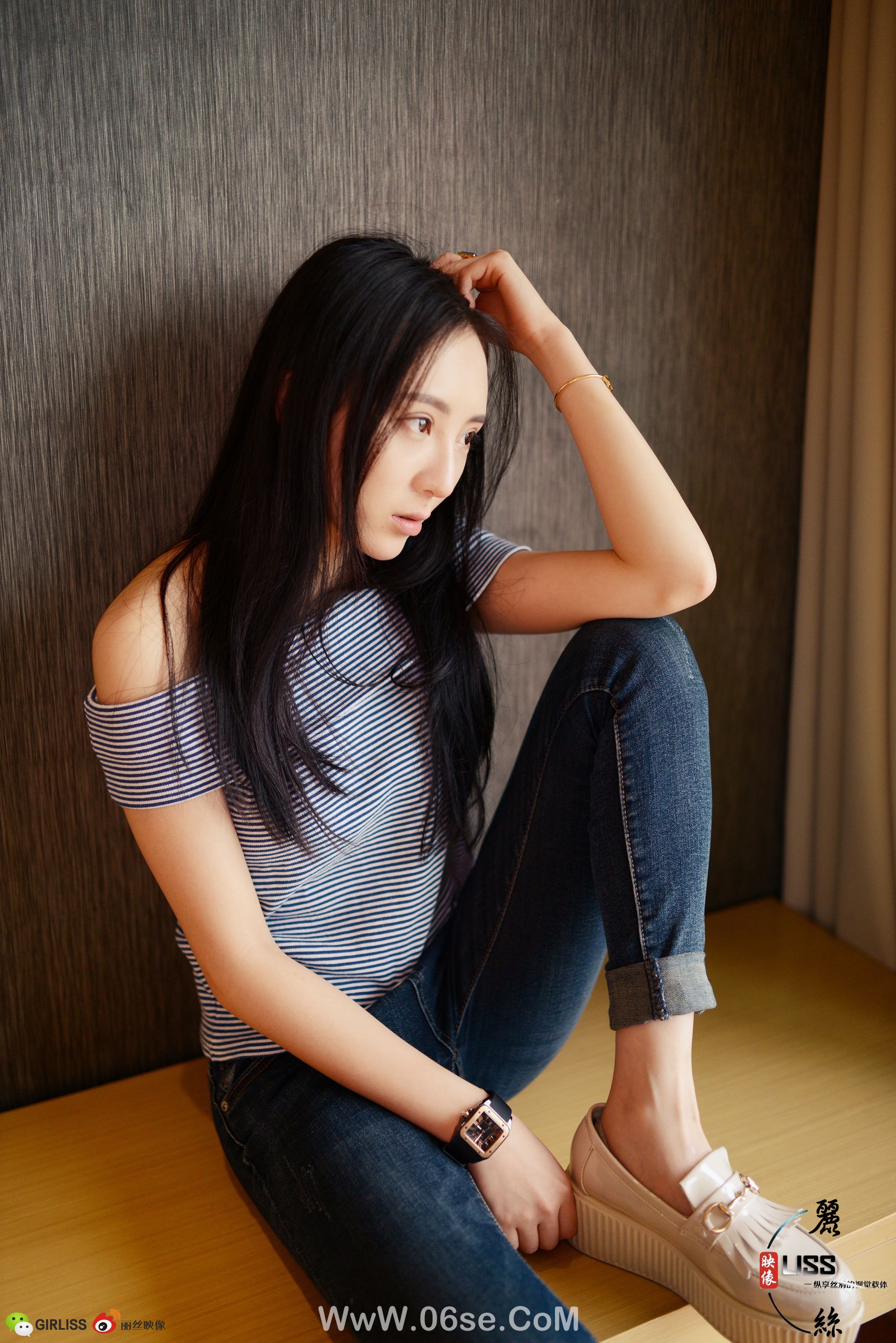 图片[62]-[丽丝映像GIRLISS] – 你的微笑 [100P]-六色网
