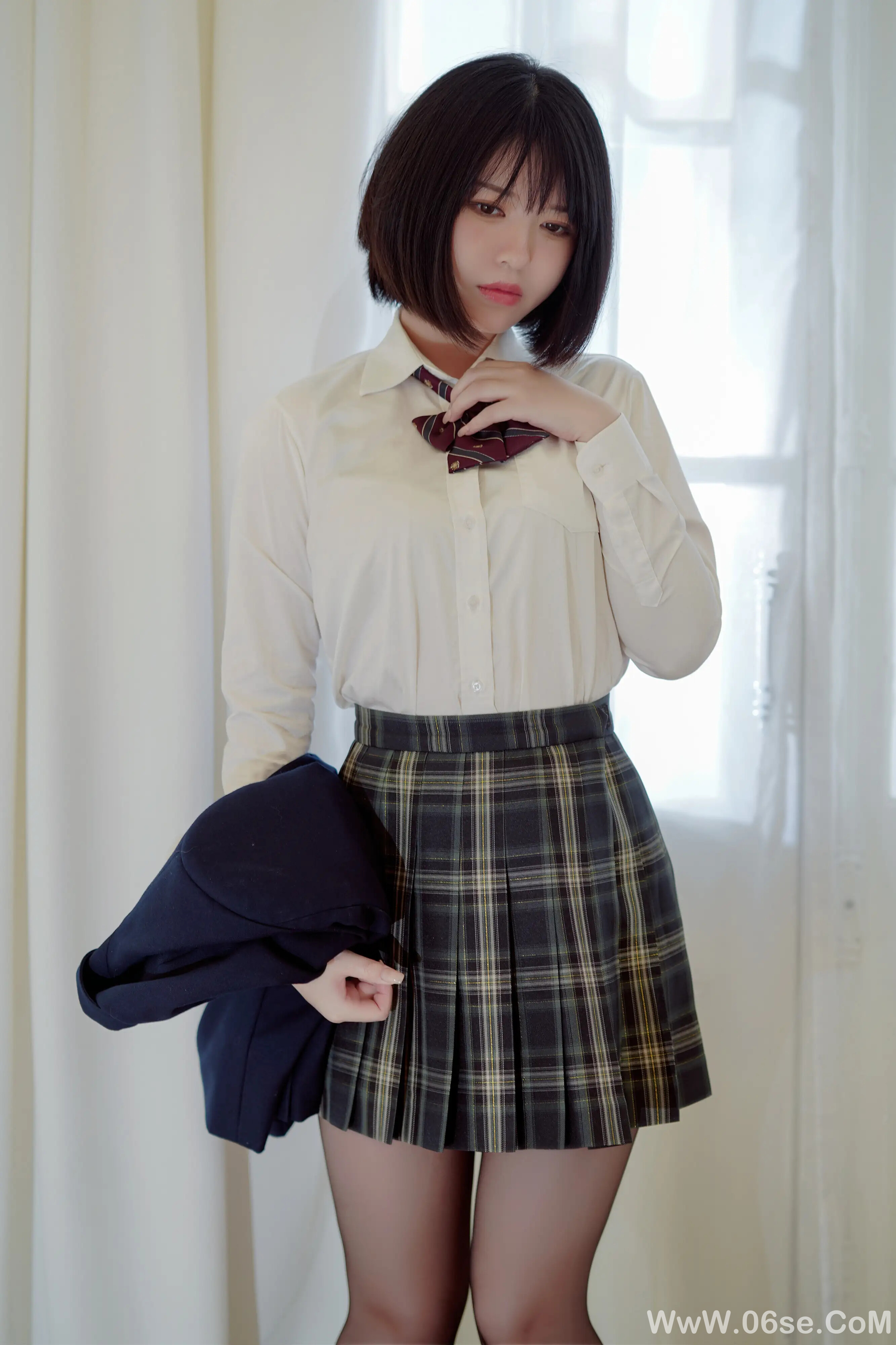 图片[27]-半半子 – 彼女の制服姿が好き-六色网