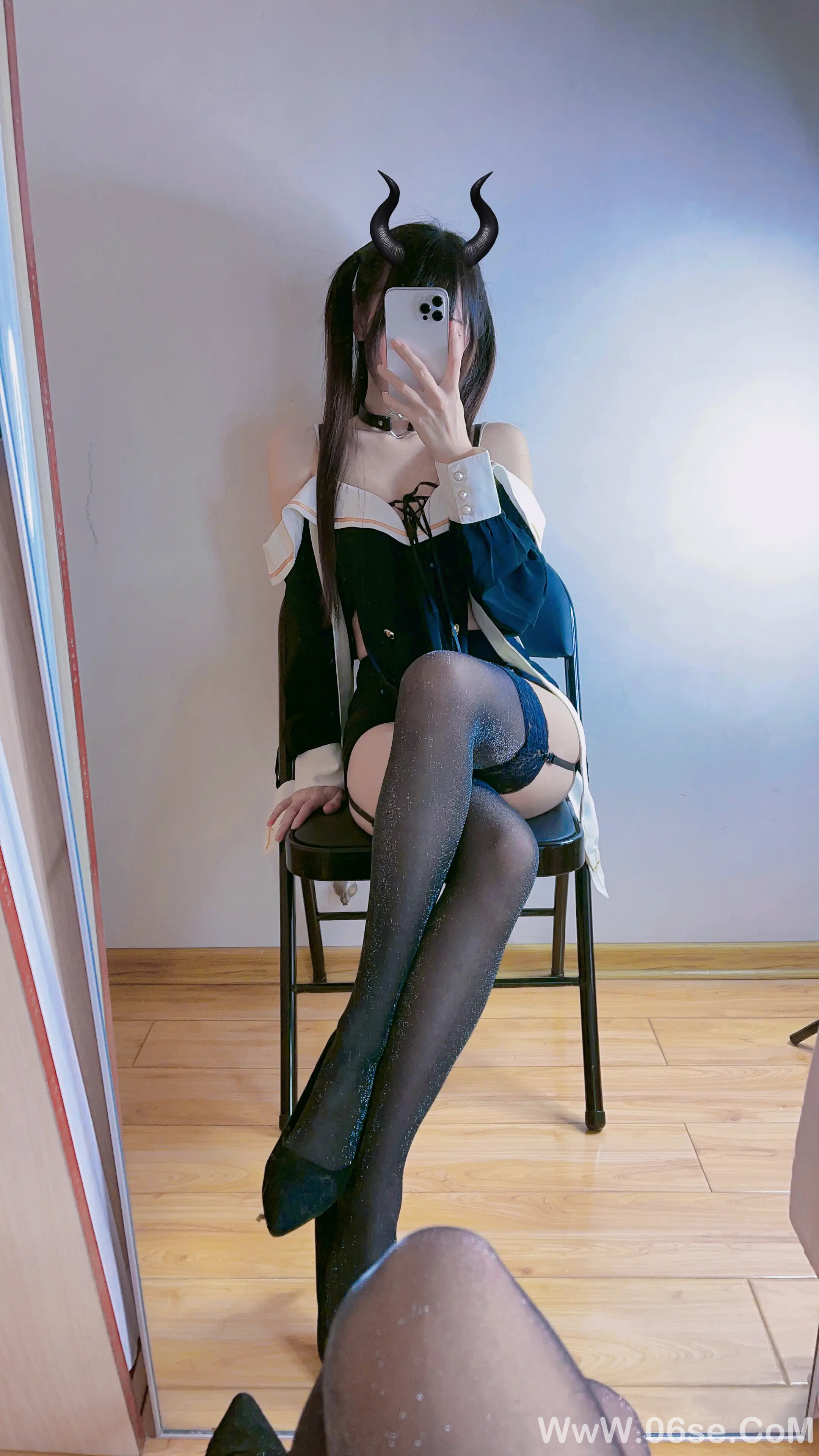 图片[39]-miko酱ww 自拍系列mikoの黑丝04-六色网