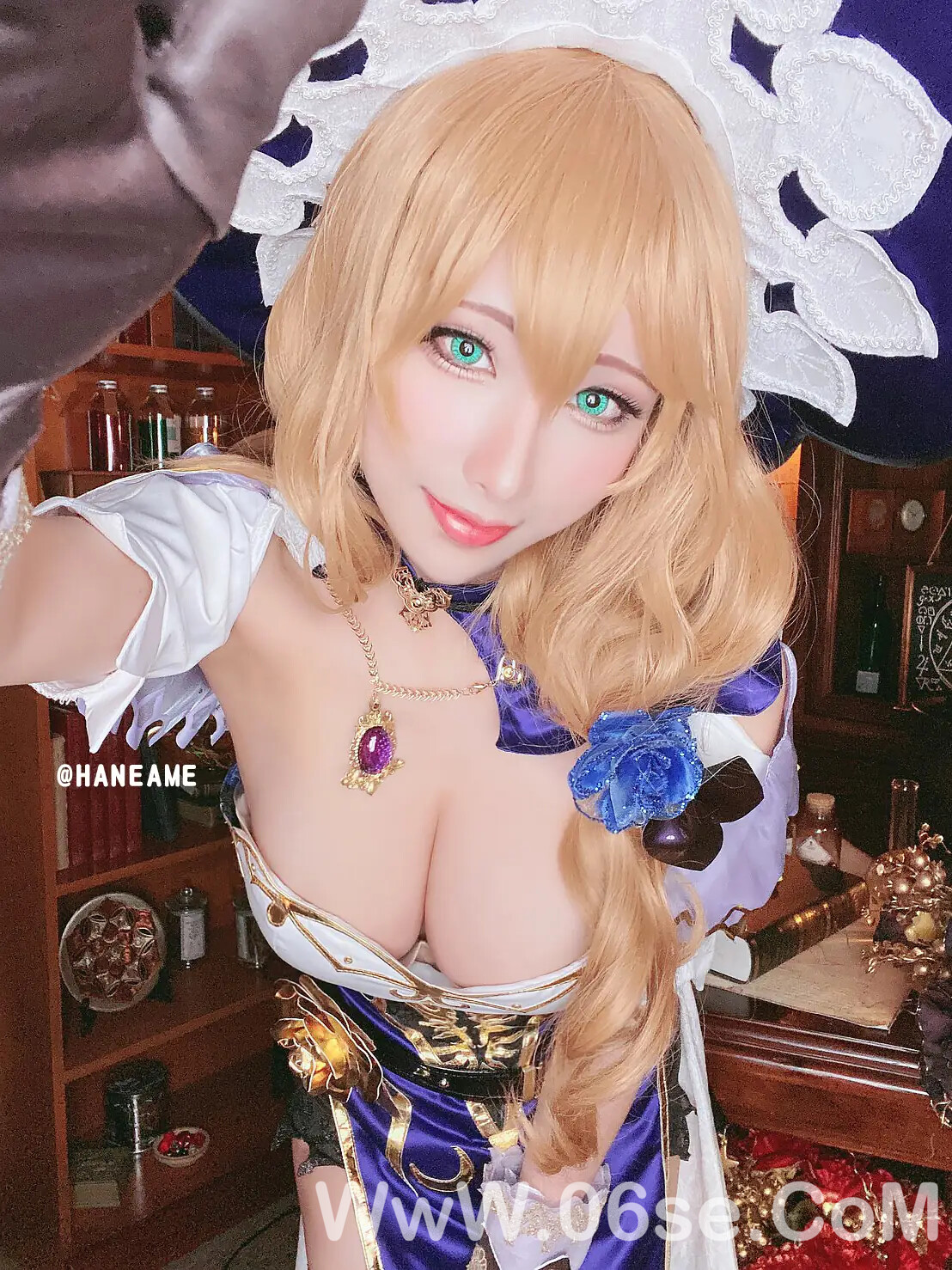 图片[53]-雨波_haneame_原神丽莎 性感内衣-六色网