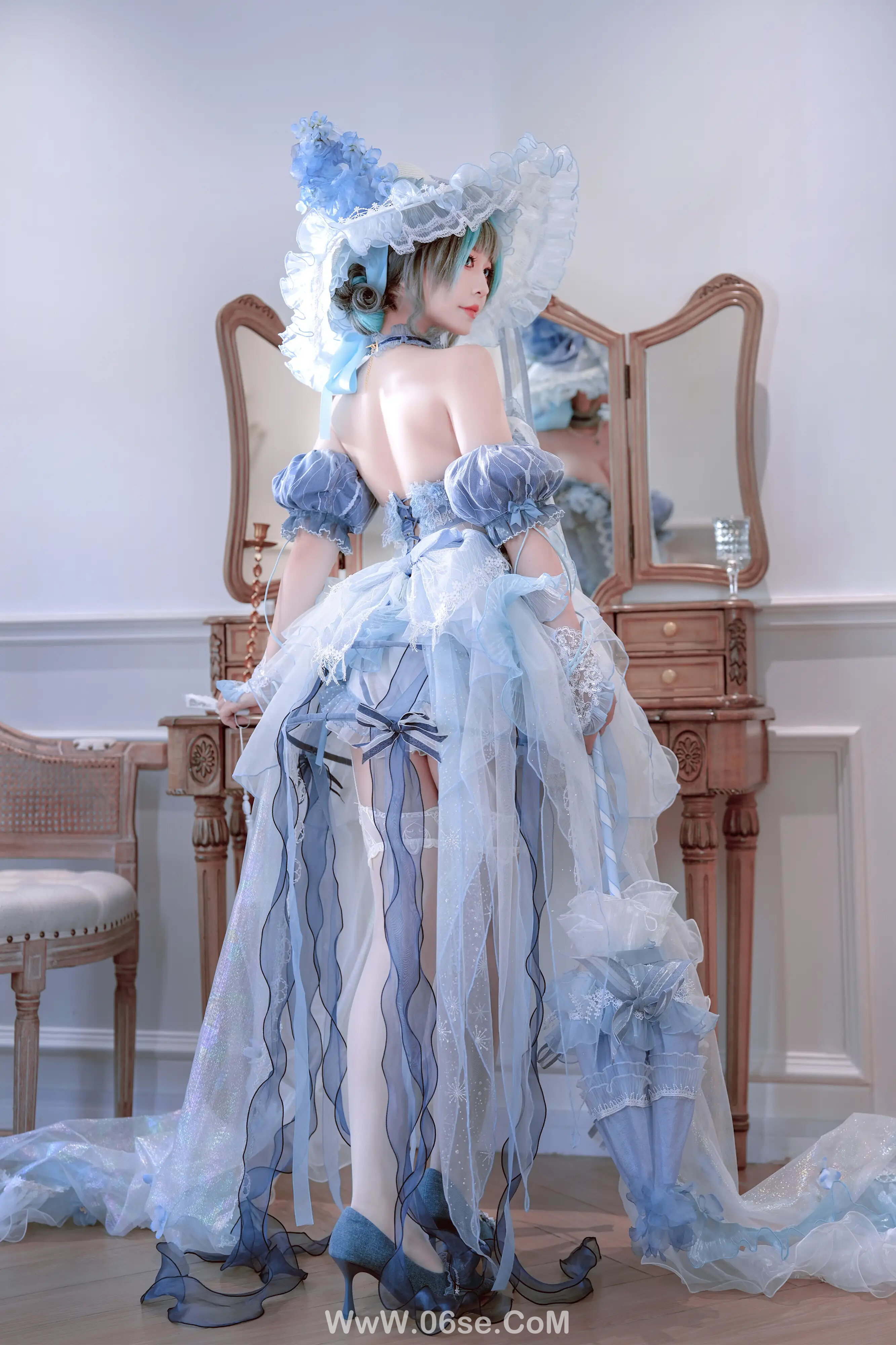 图片[32]-半半子 – 碧蓝航线 柴郡 废稿礼服-六色网