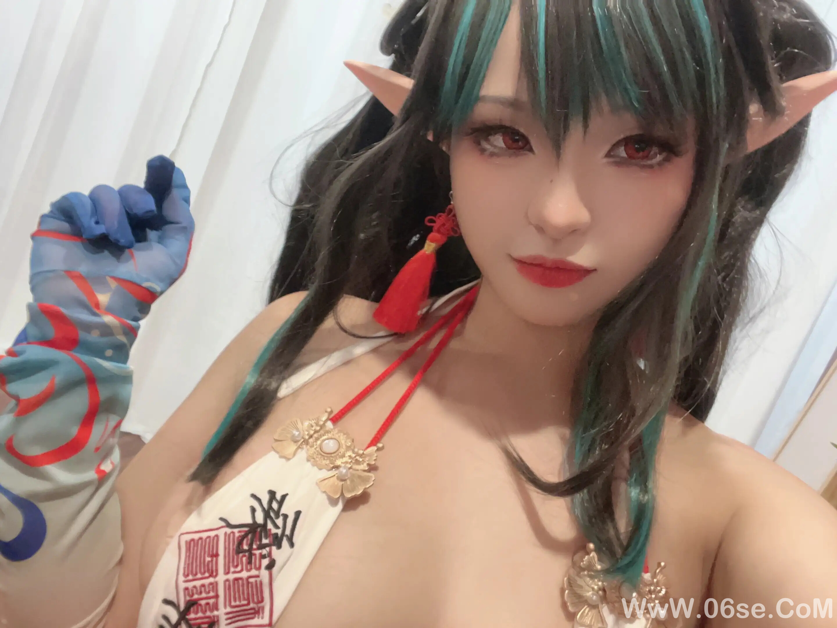 图片[183]-小和甜酒&橙风千雅_明日方舟年夕旗袍双人御守-六色网