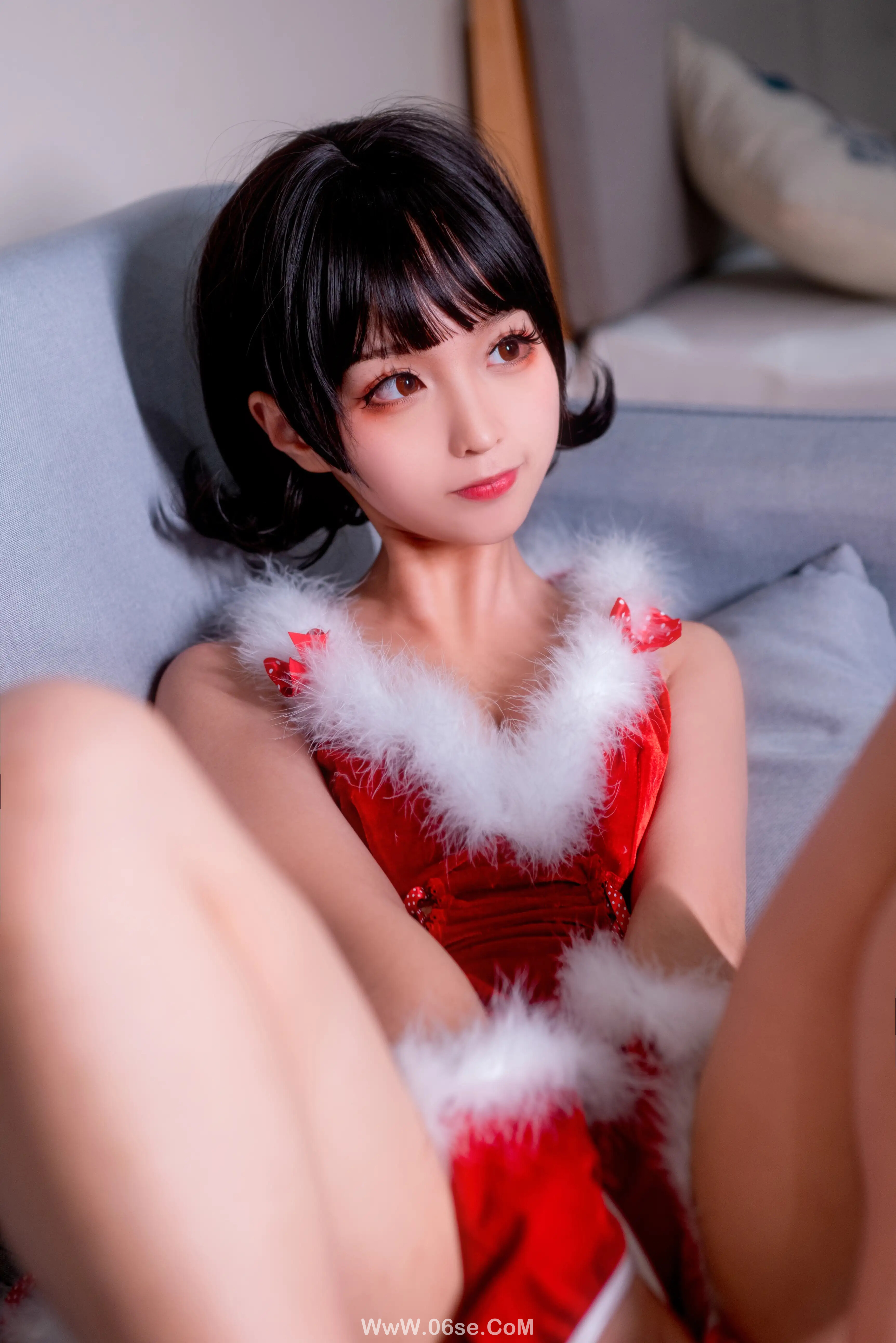 图片[23]-蠢沫沫 – 圣诞萝莉-六色网