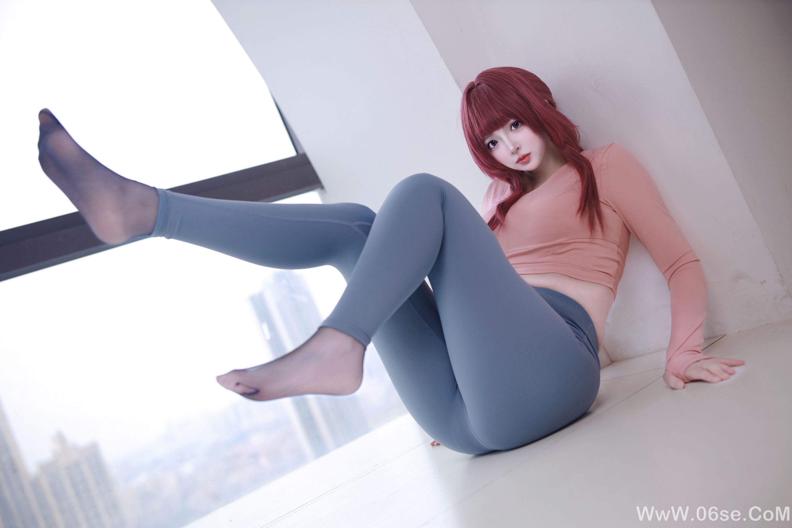图片[29]-疯猫ss – 瑜伽服 卡芙卡 [58P]-六色网