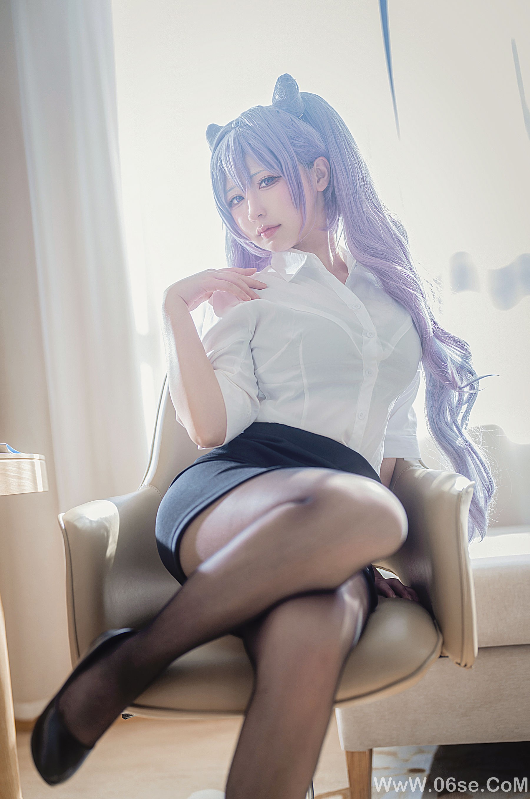 图片[3]-樱梨梨 – 刻晴秘书 [23P]-六色网