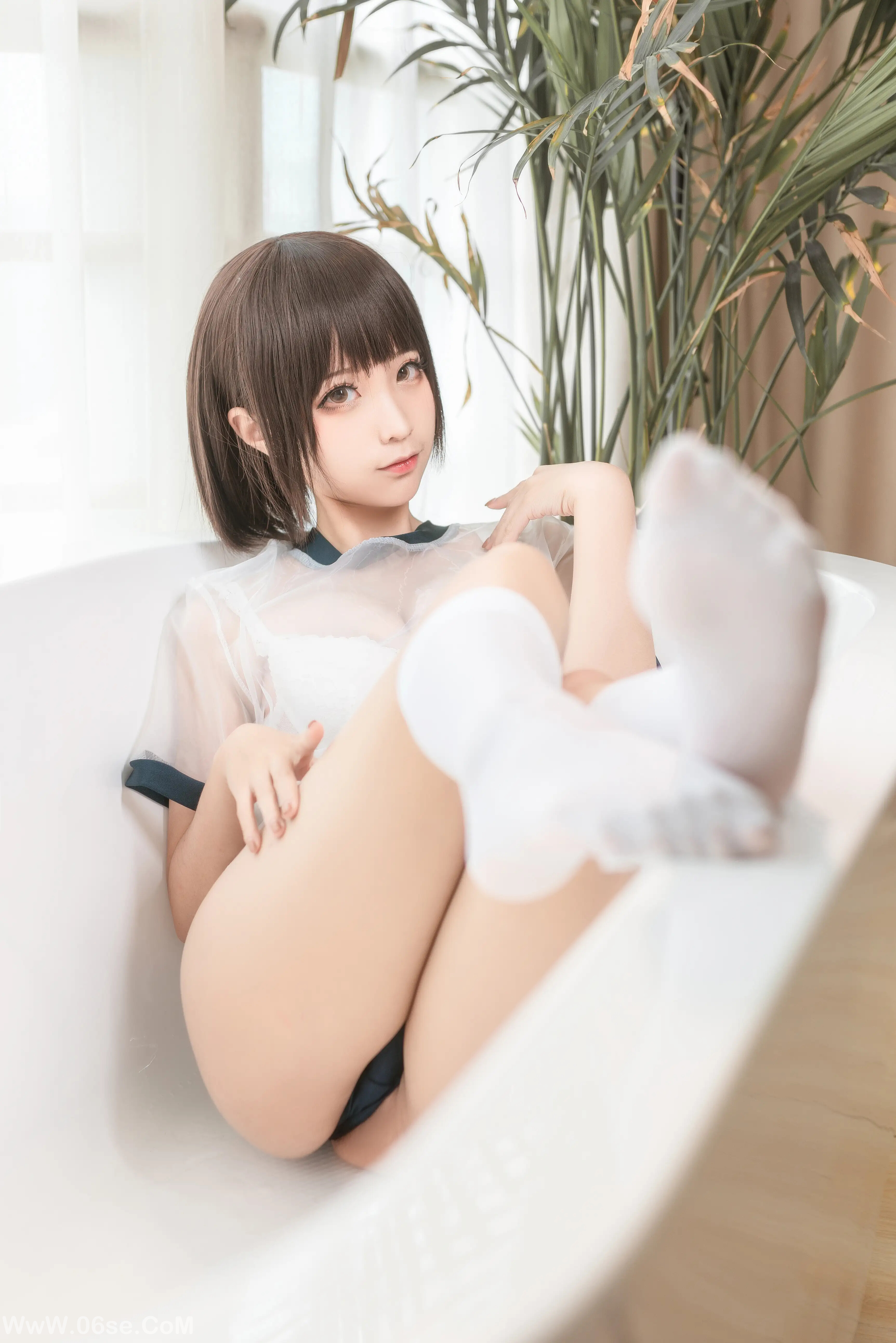 图片[15]-蠢沫沫 – 透明体操服-六色网