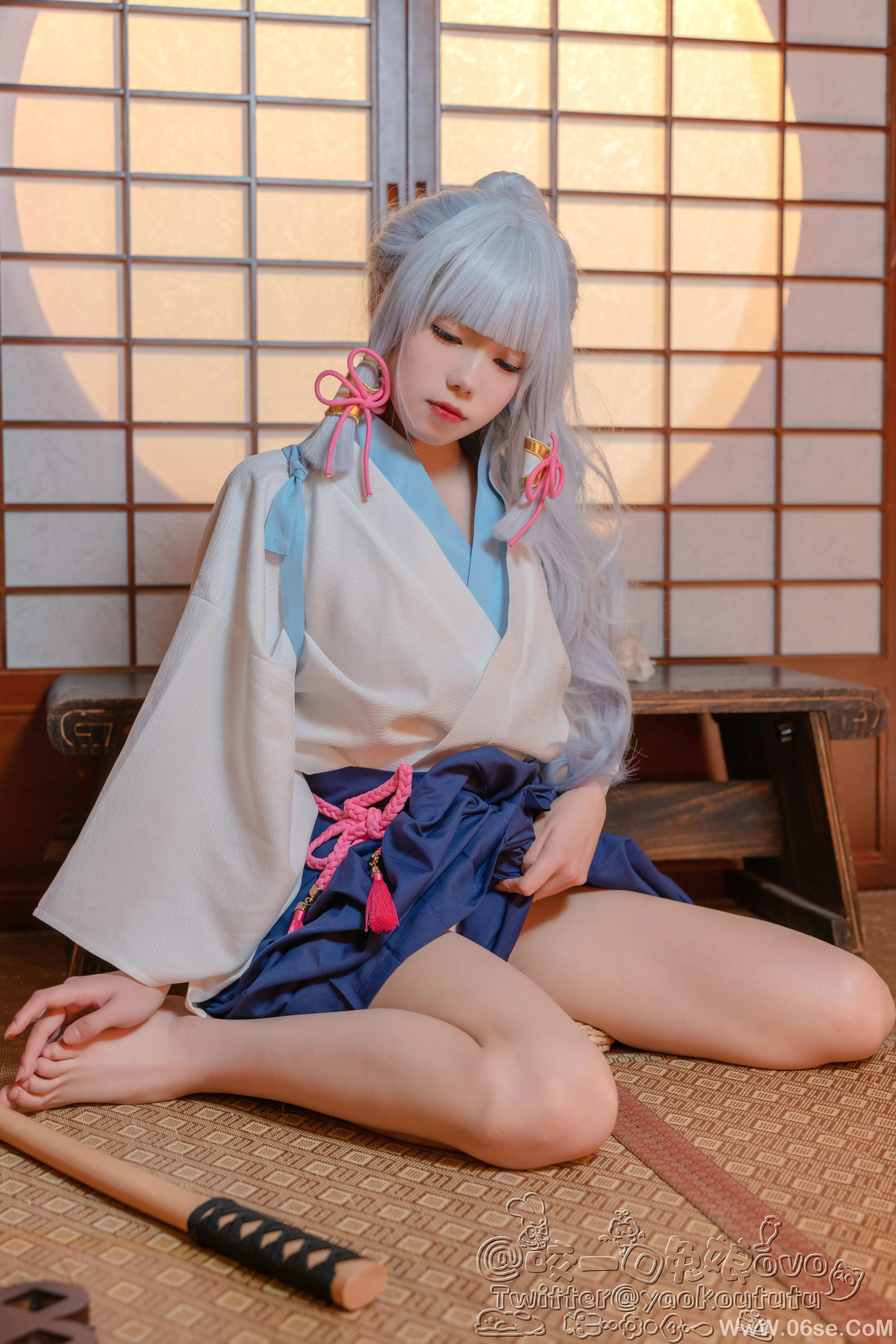 图片[23]-咬一口兔娘 绫华的小憩-六色网