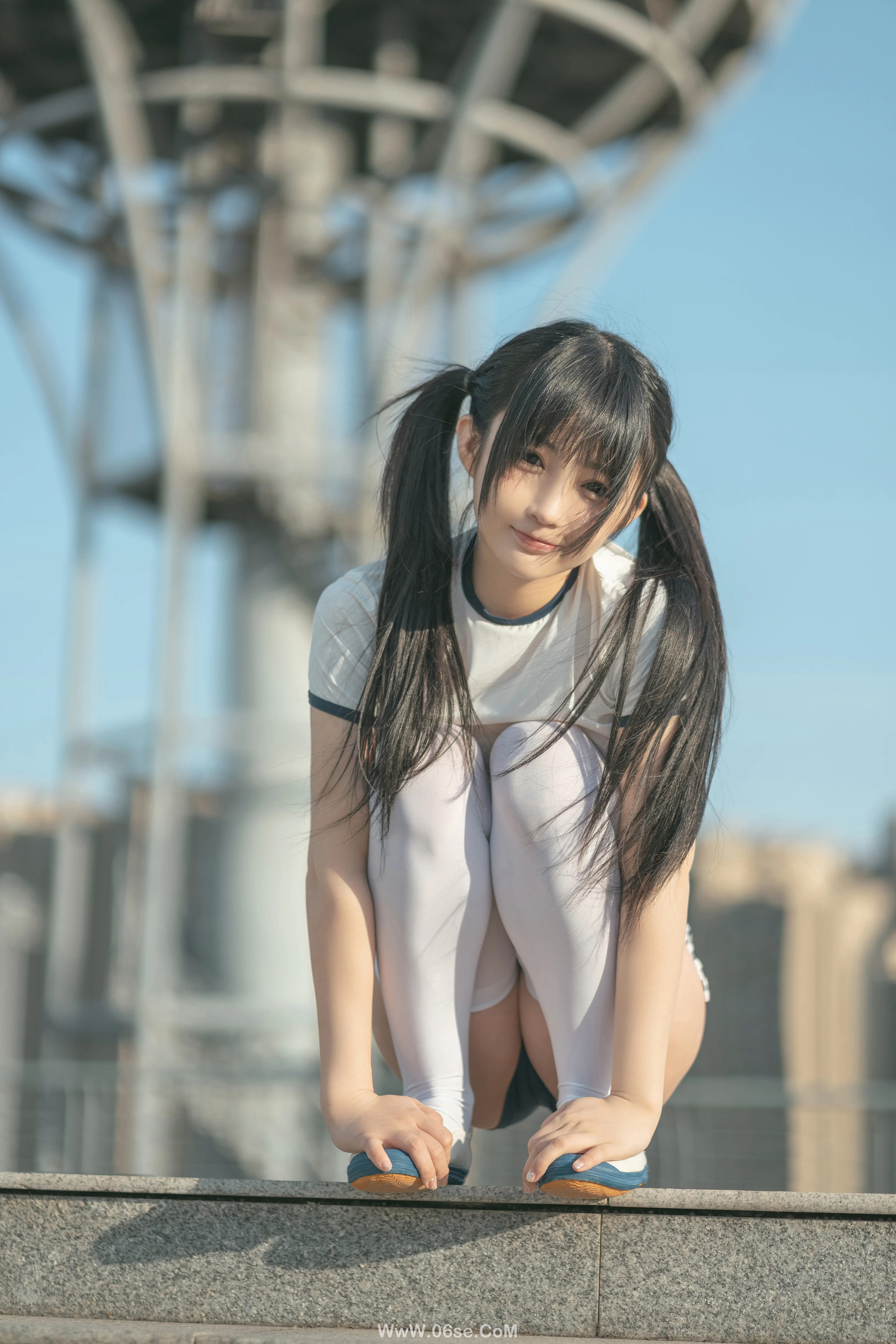 图片[3]-桜井宁宁 体操服-六色网