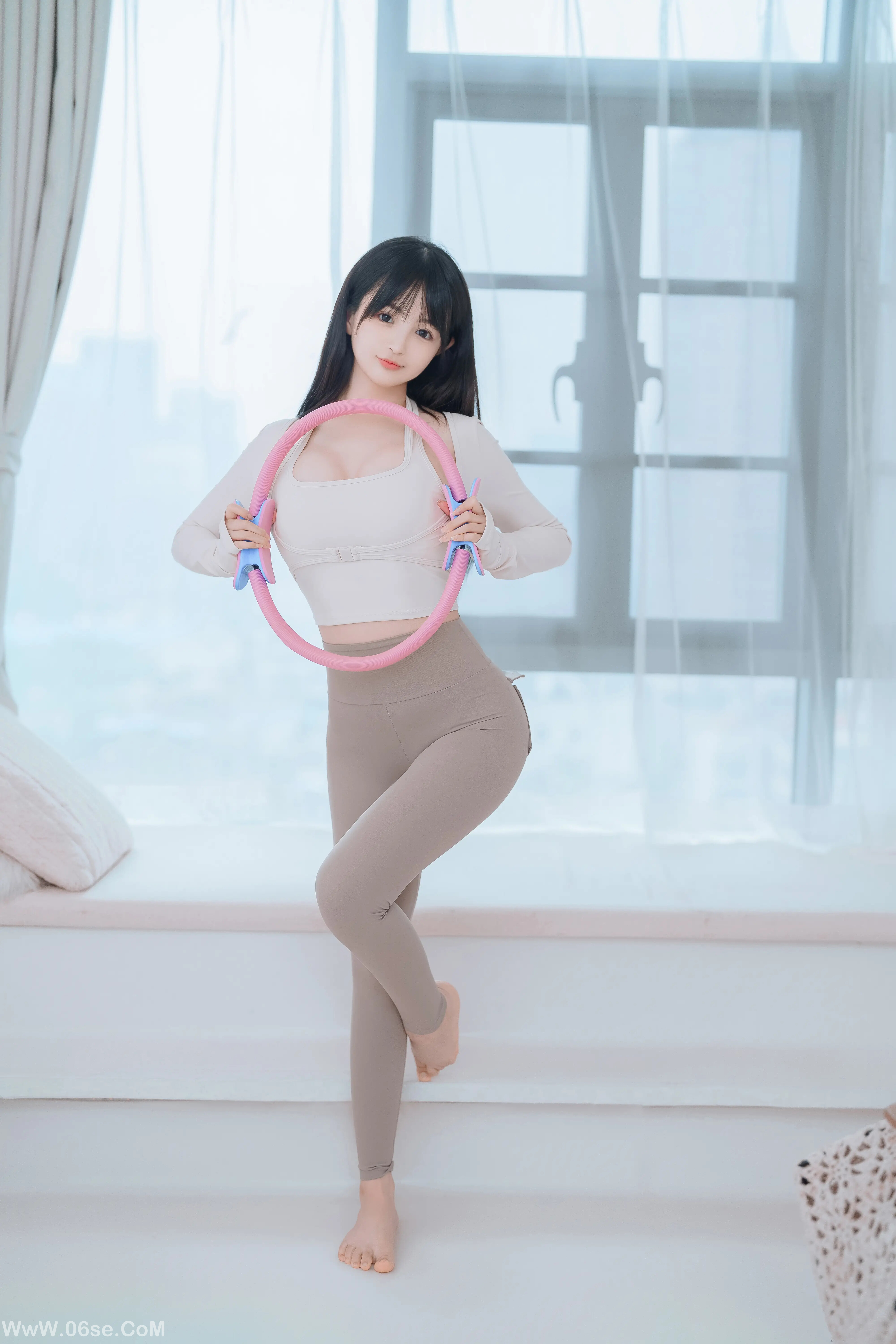 图片[4]-桜井宁宁 瑜伽妹妹-六色网