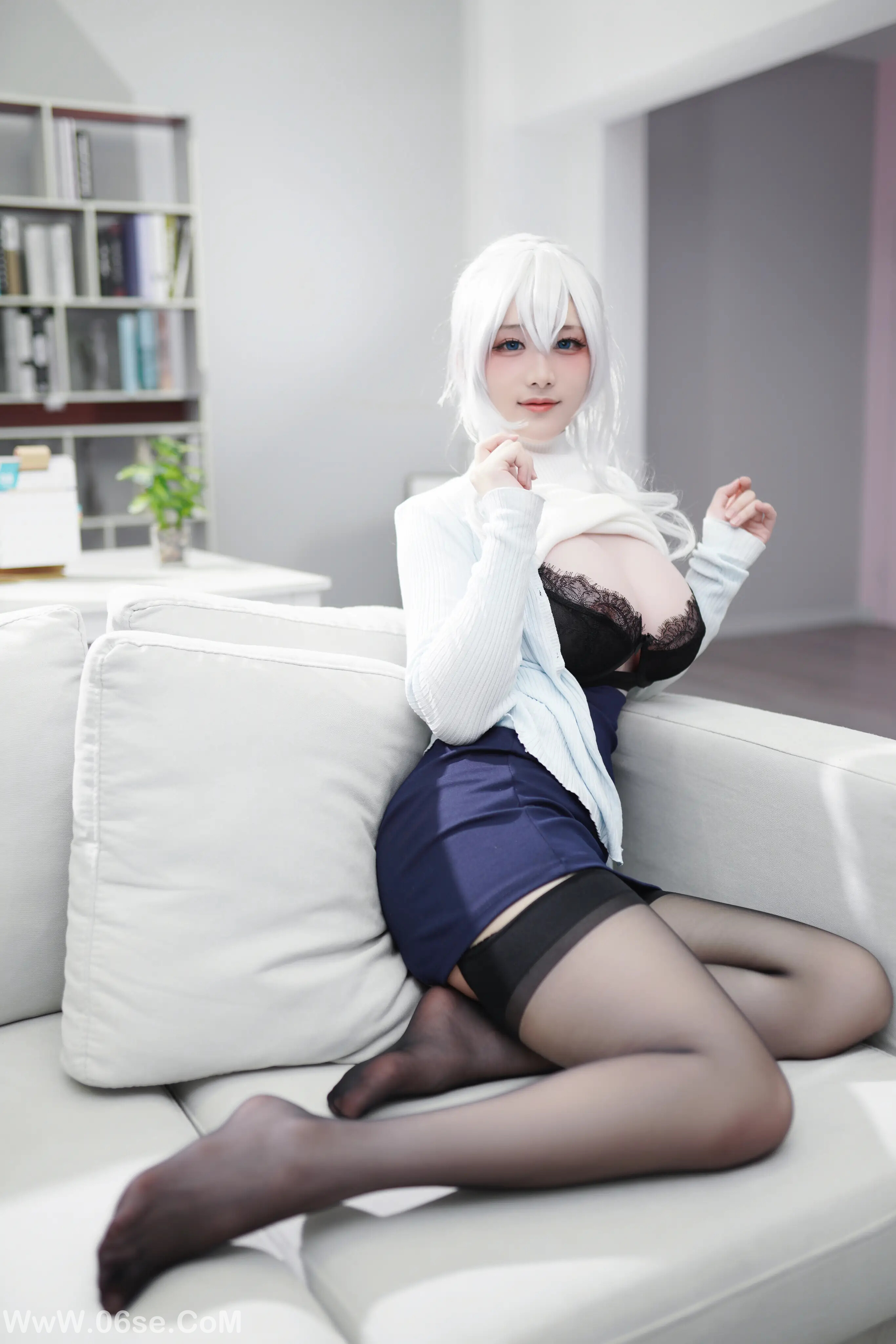 图片[24]-幼愛youmeko 未亡人雪女-六色网