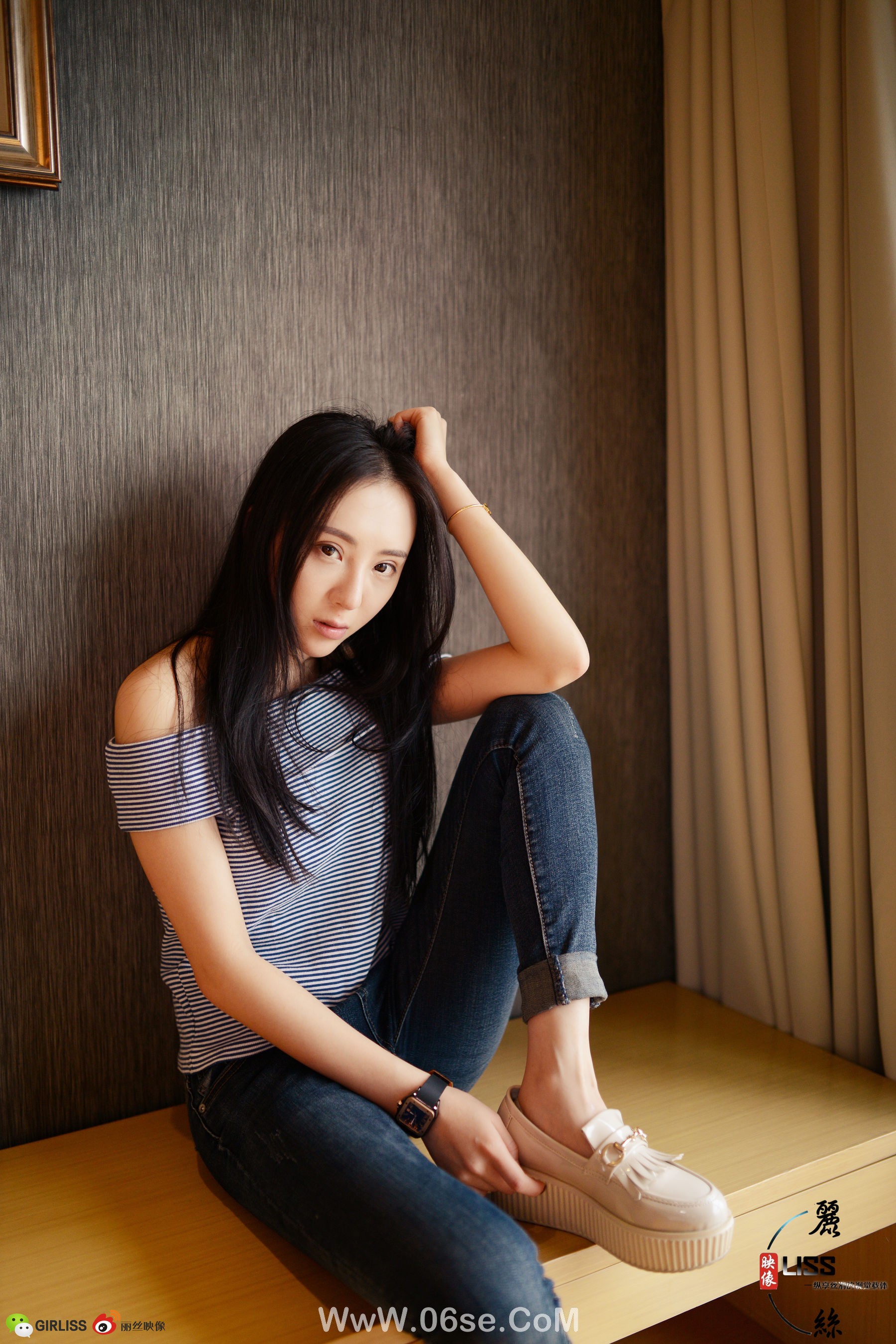 图片[61]-[丽丝映像GIRLISS] – 你的微笑 [100P]-六色网