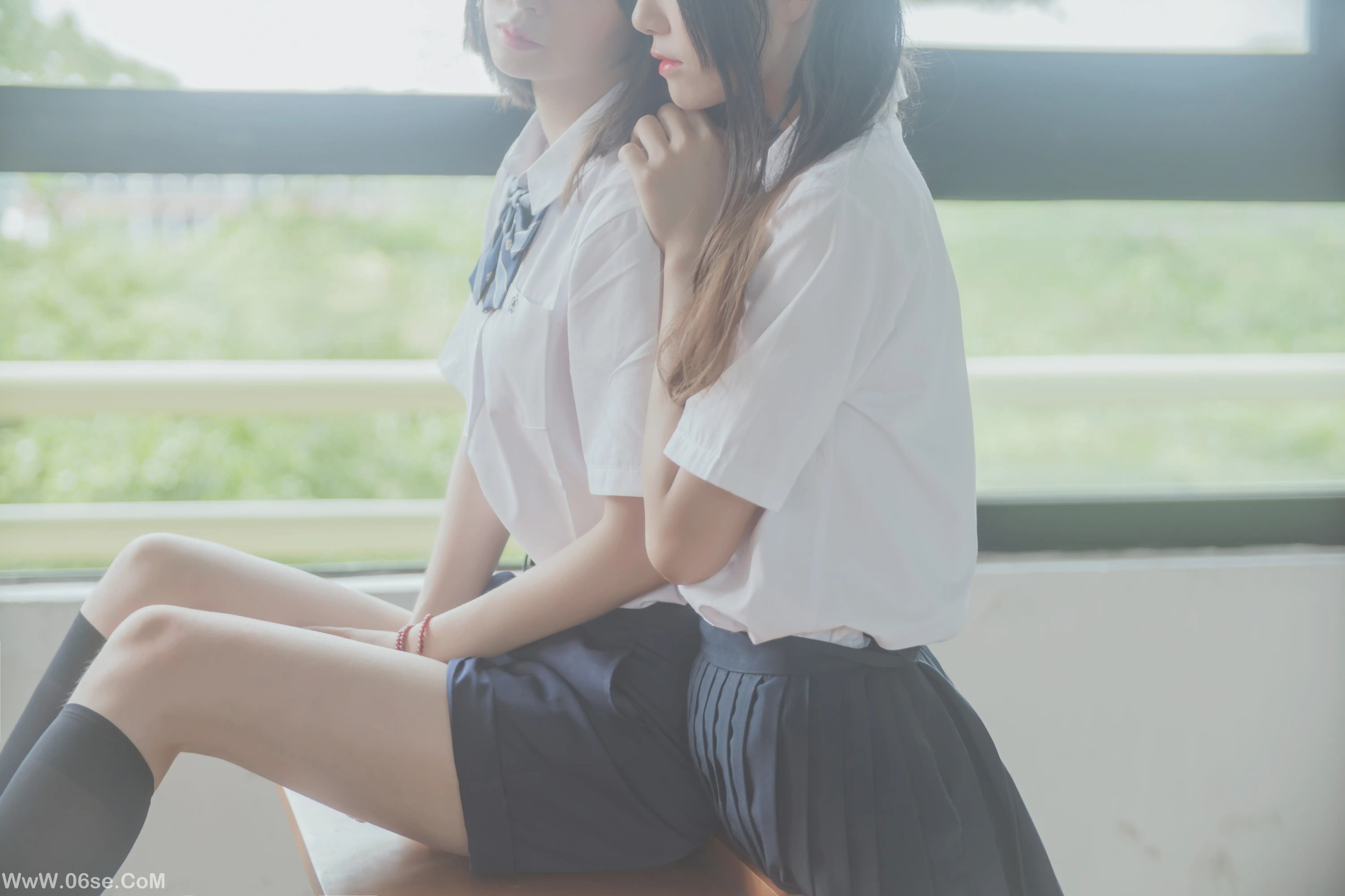 图片[6]-桜桃喵&疯猫ss-JK百合1-六色网