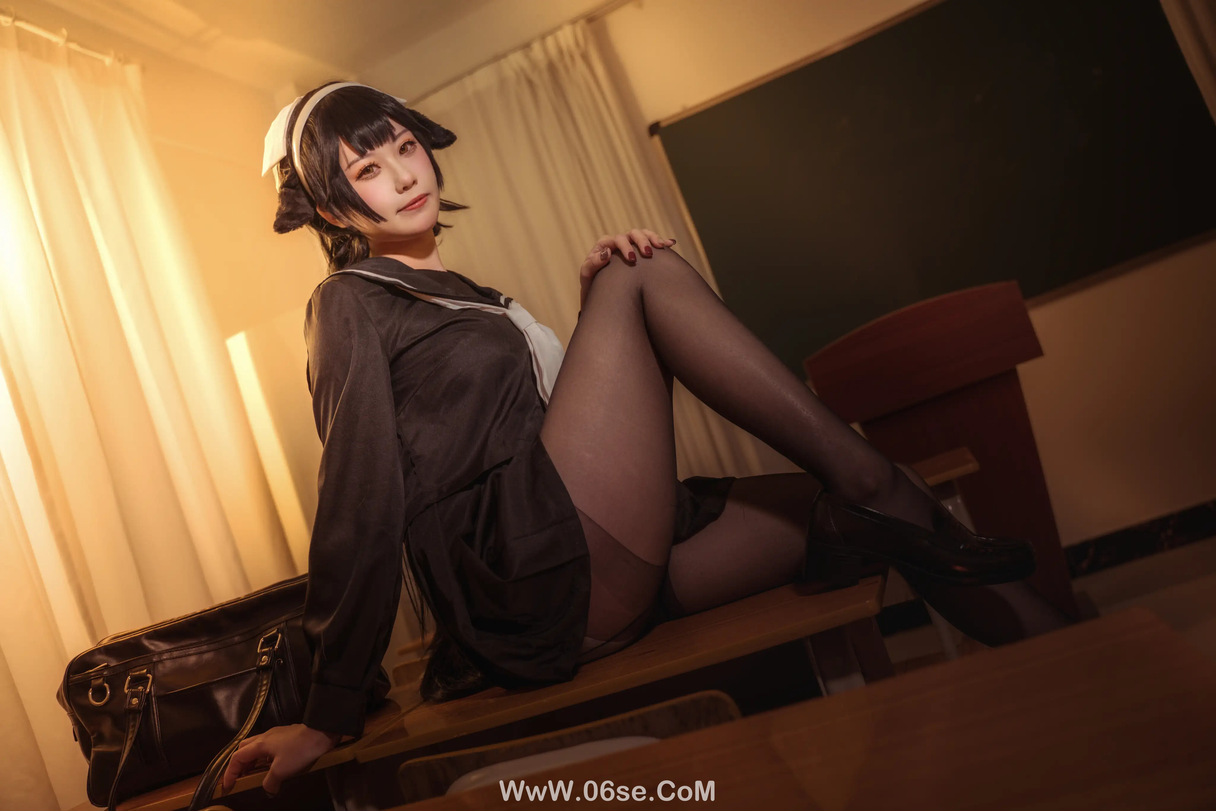 图片[24]-贞子蜜桃 碧蓝航线 爱宕高雄制服-六色网