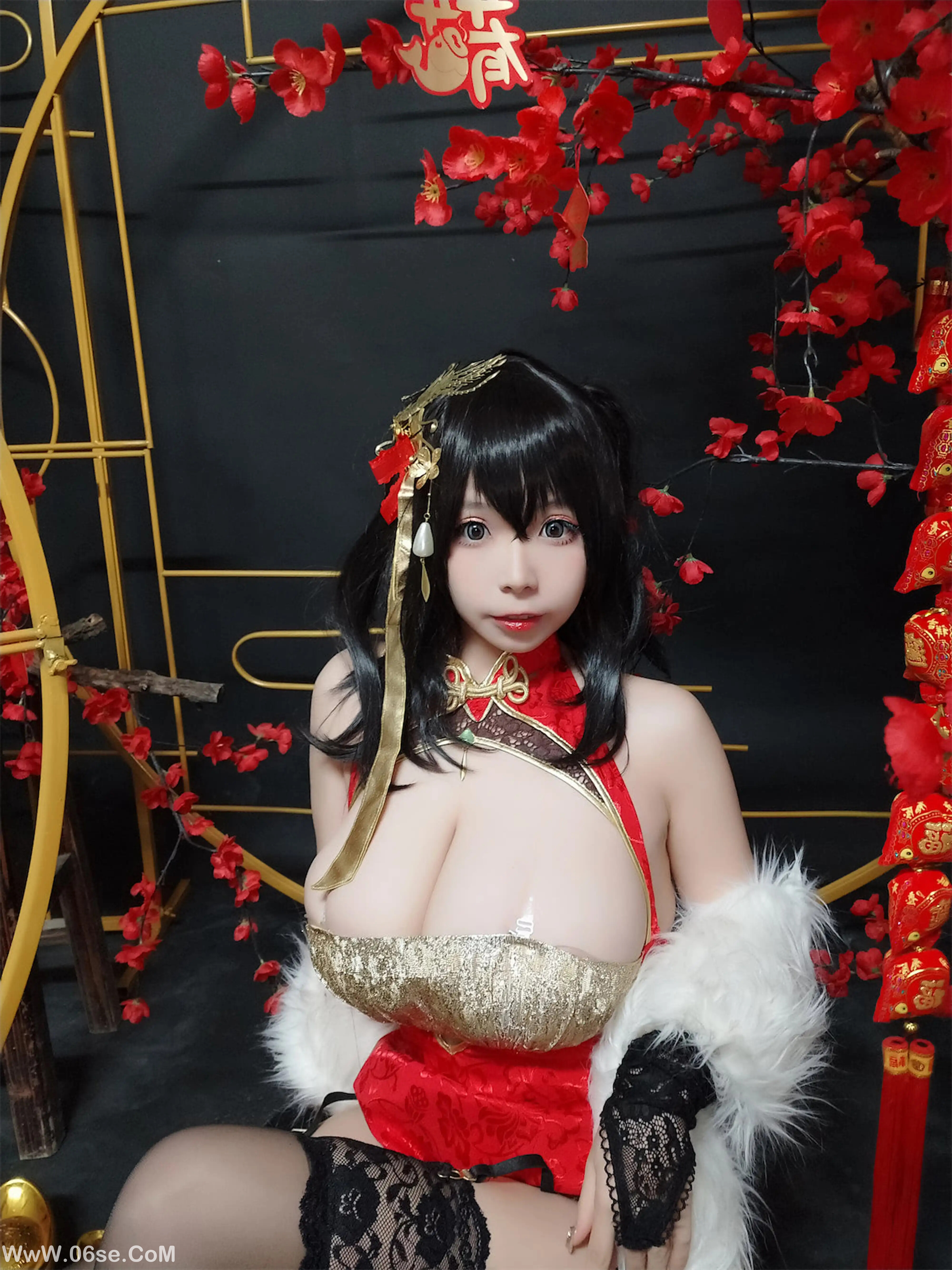 图片[38]-无颜小天使wy 碧蓝航线 大凤红旗袍-六色网