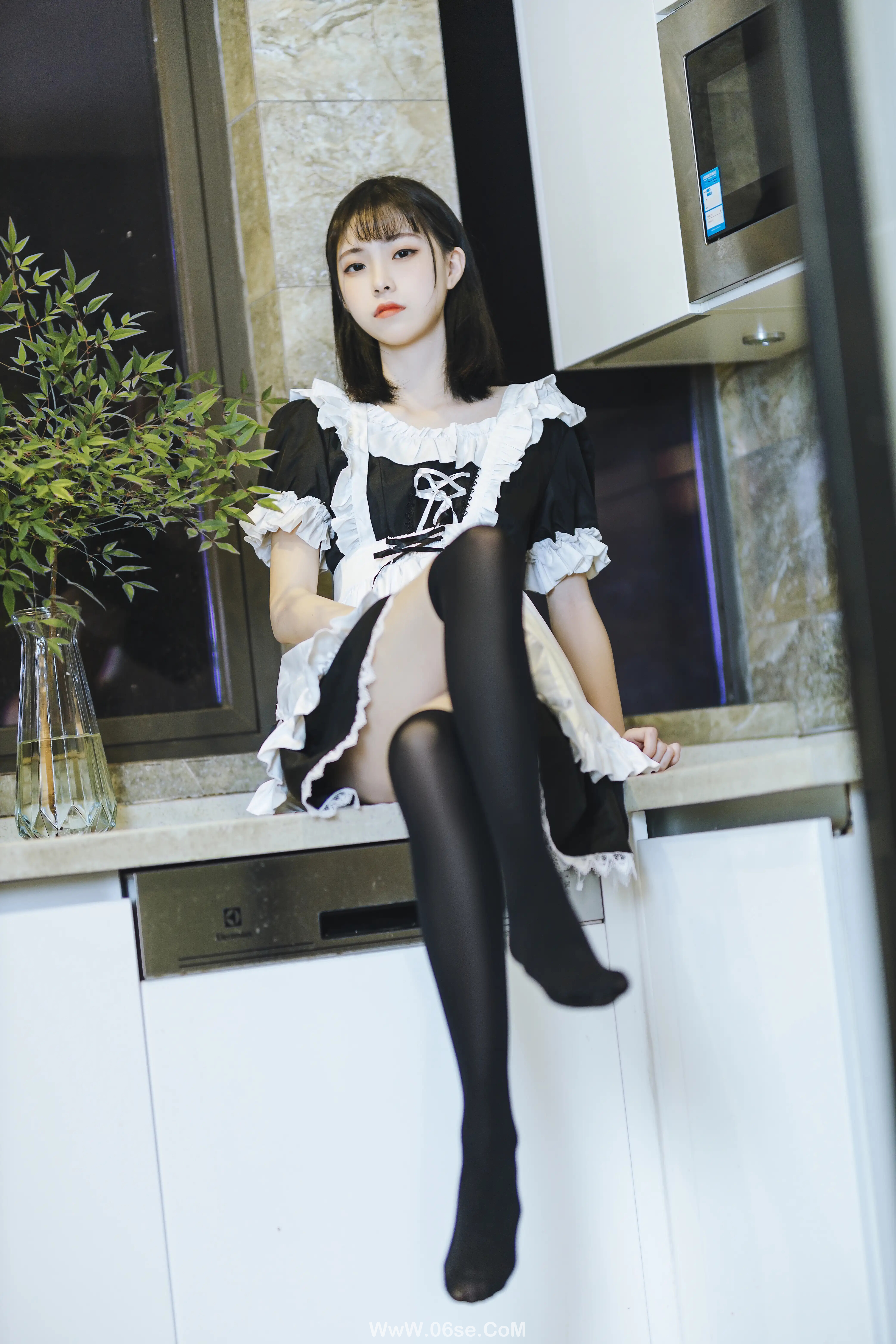 图片[16]-许岚LAN 短裙女仆-六色网