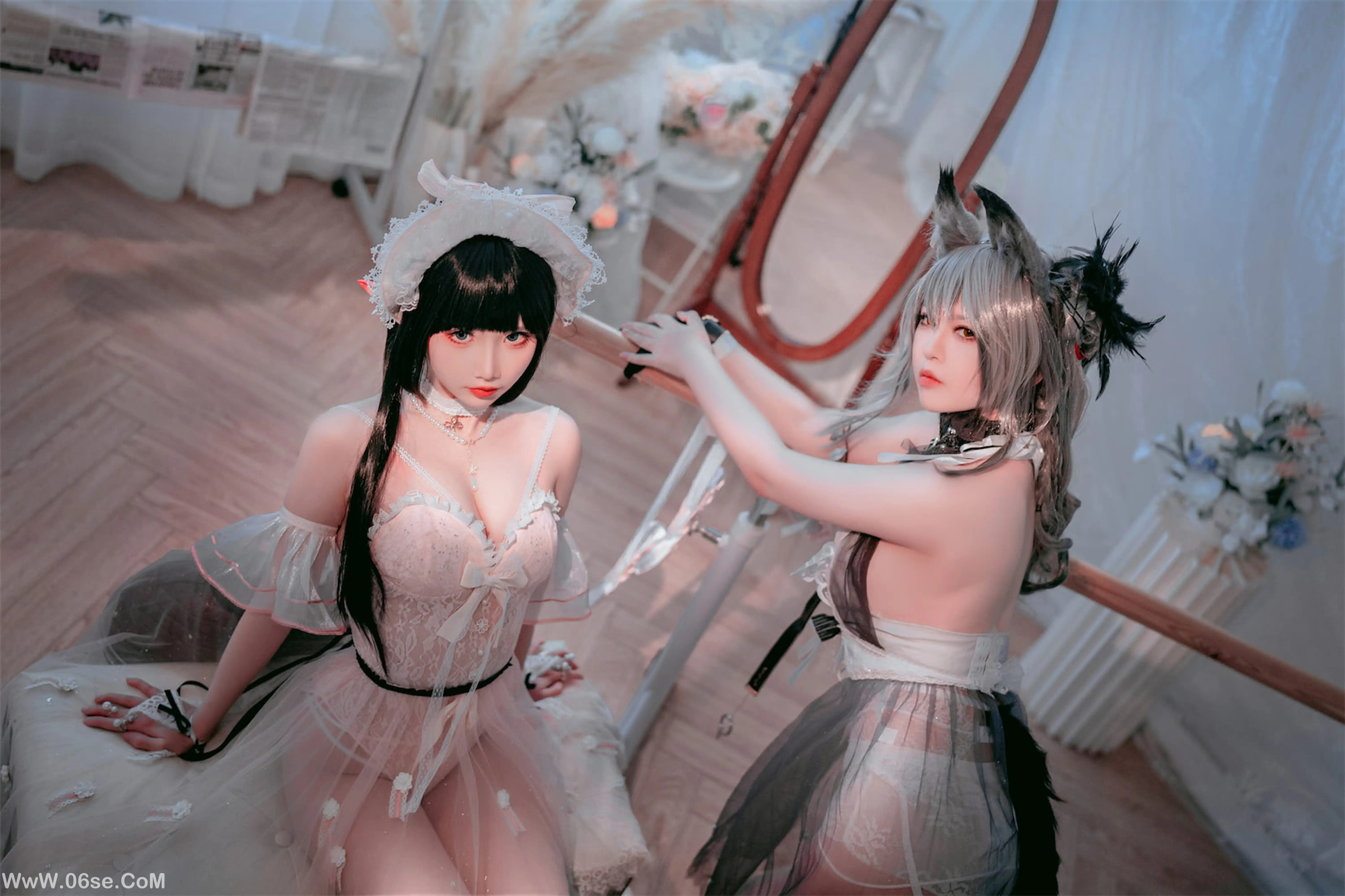 图片[46]-半半子 – Arknights 黑x森蚺バレエ (&面饼仙儿)-六色网