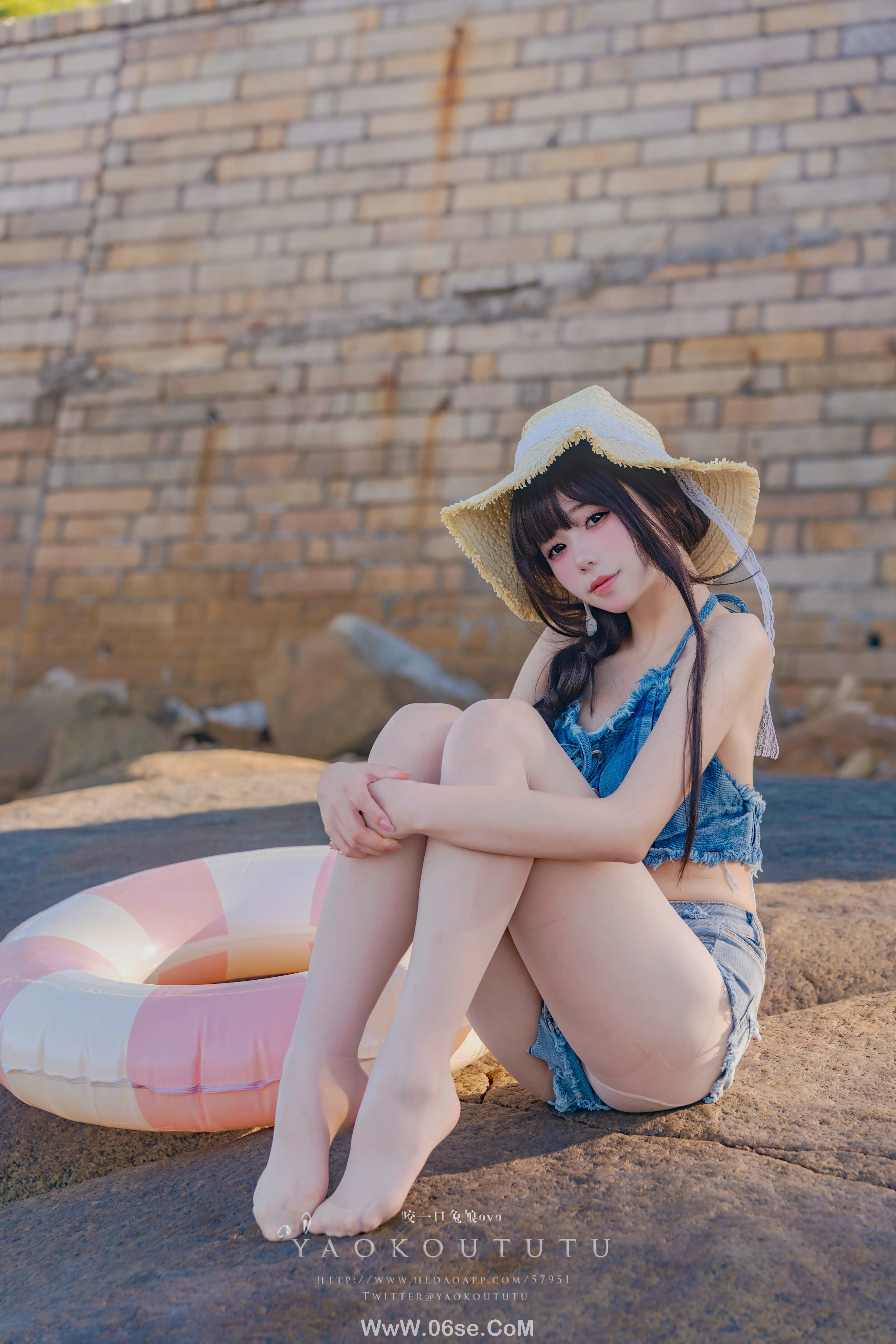 图片[34]-咬一口兔娘 海の夏日-六色网