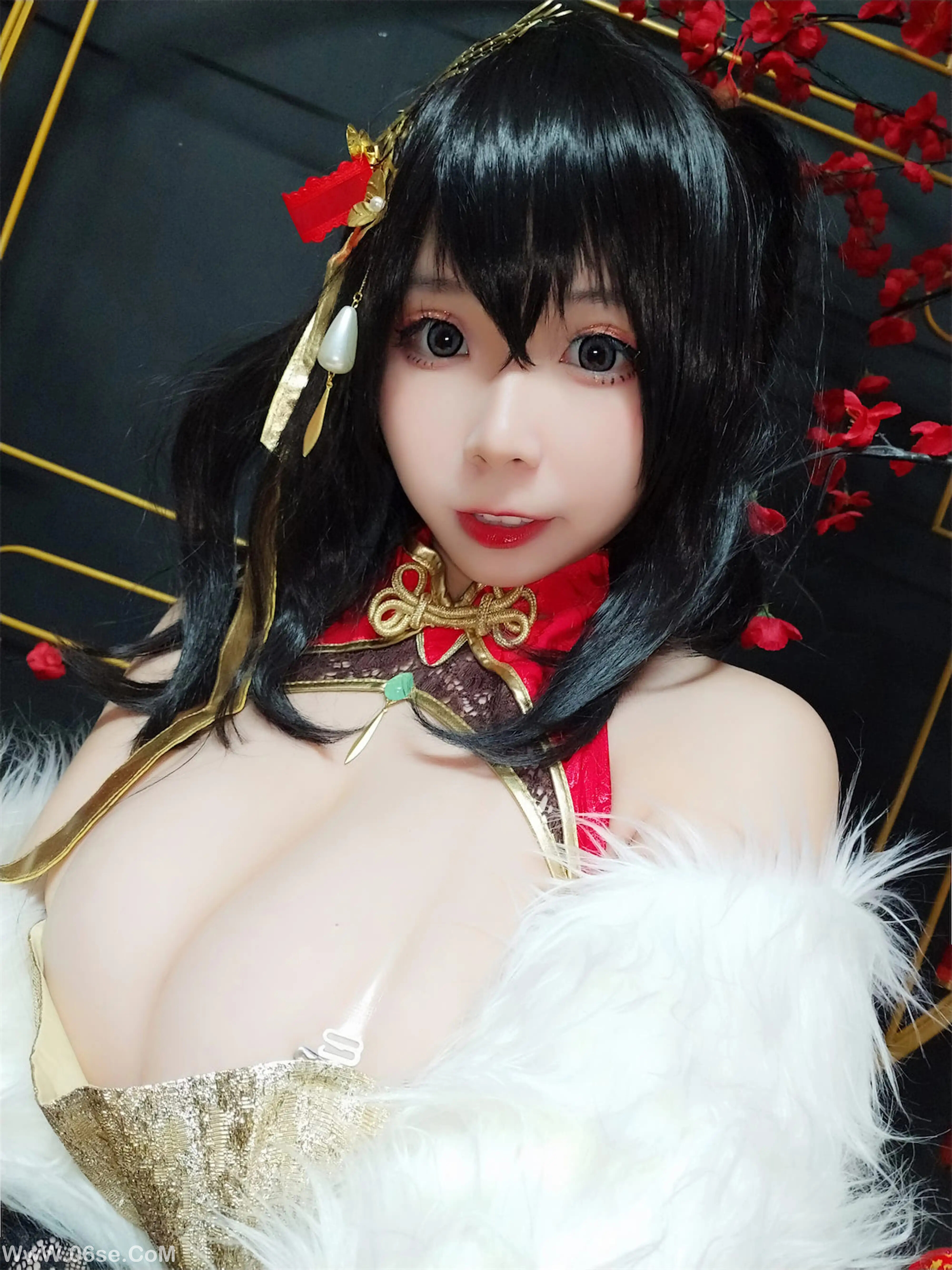 图片[54]-无颜小天使wy 碧蓝航线 大凤红旗袍-六色网