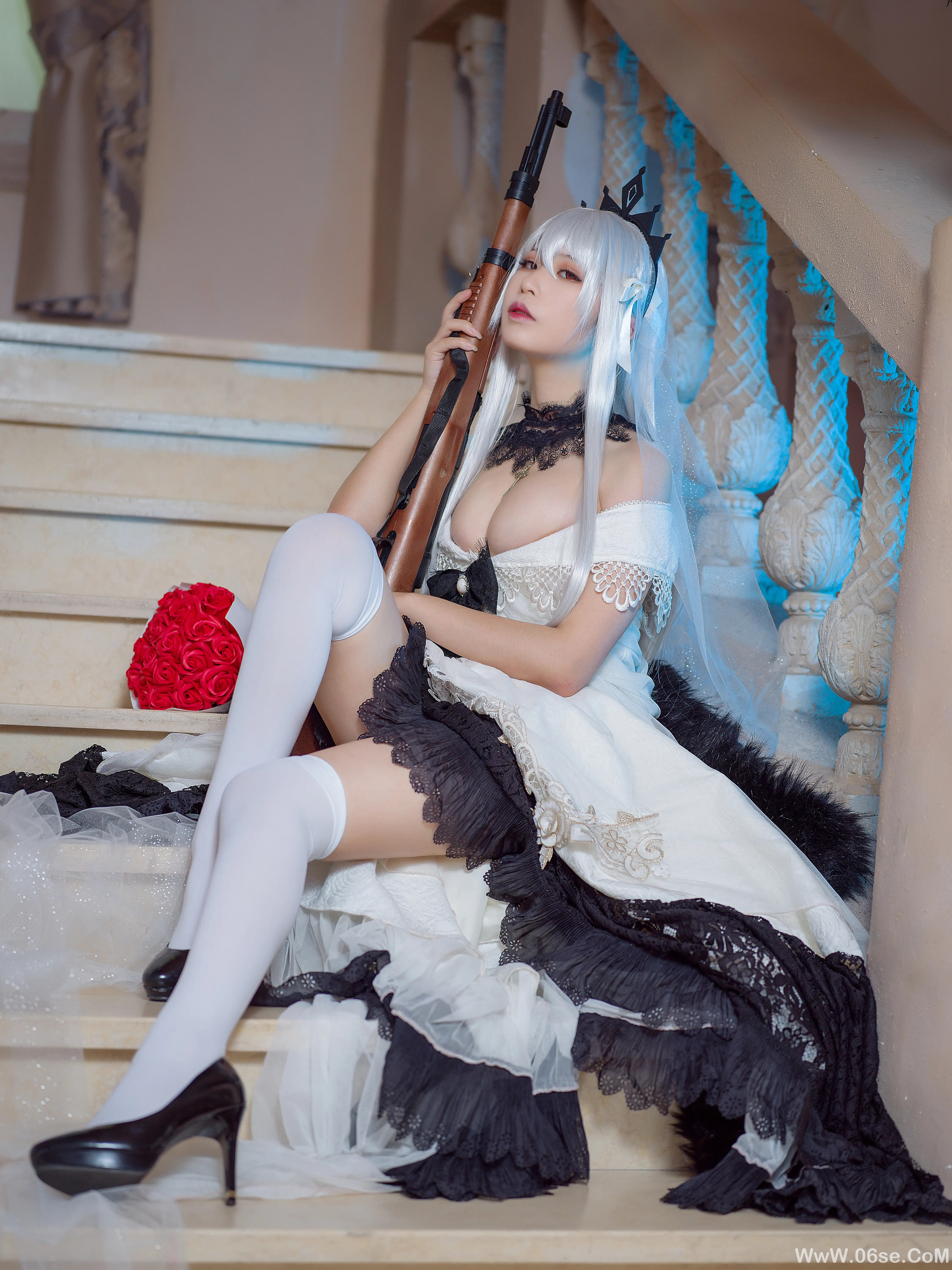 图片[3]-桐岛爱 – 少女前线 Kar98k-六色网
