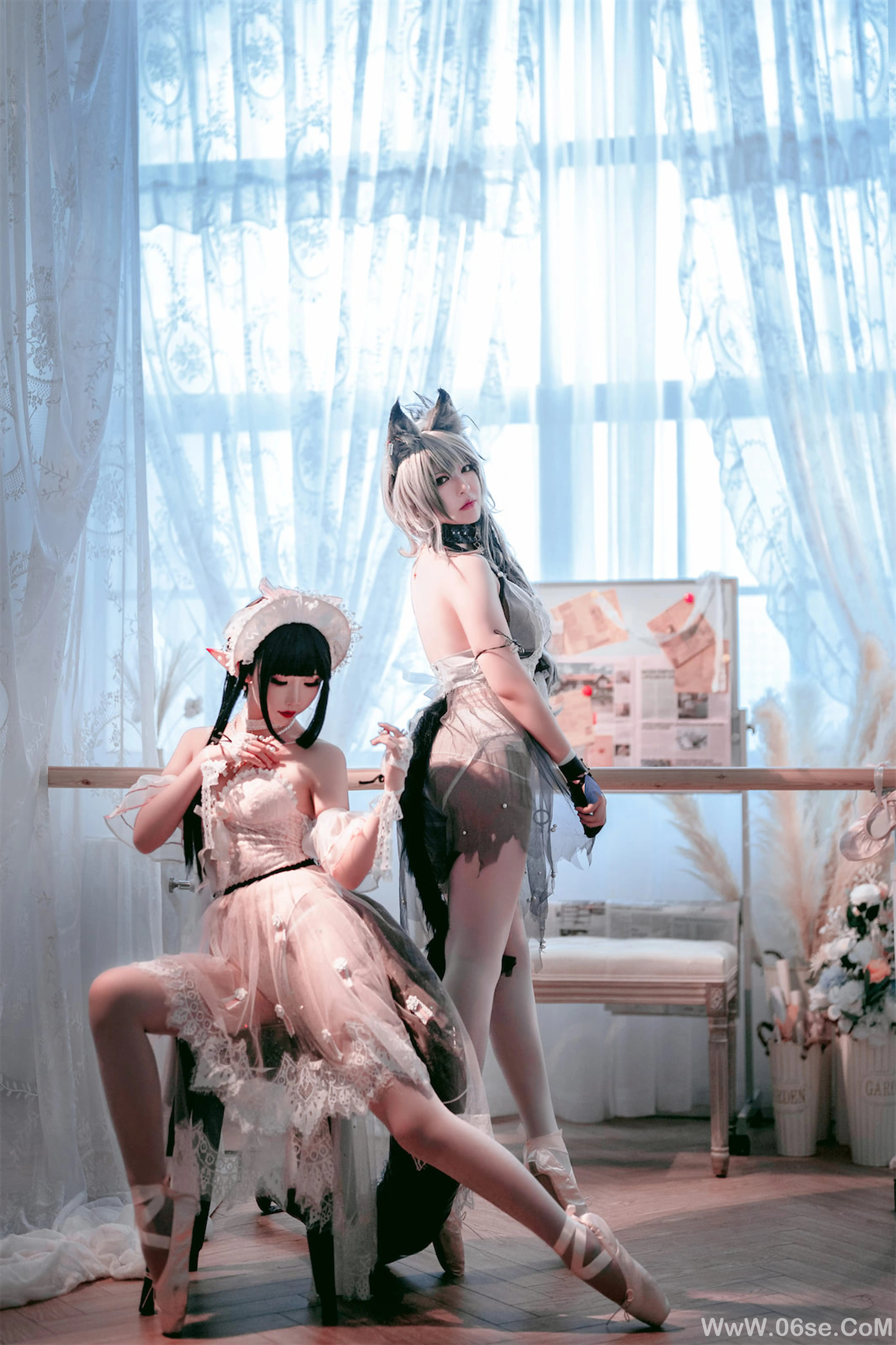 图片[41]-半半子 – Arknights 黑x森蚺バレエ (&面饼仙儿)-六色网