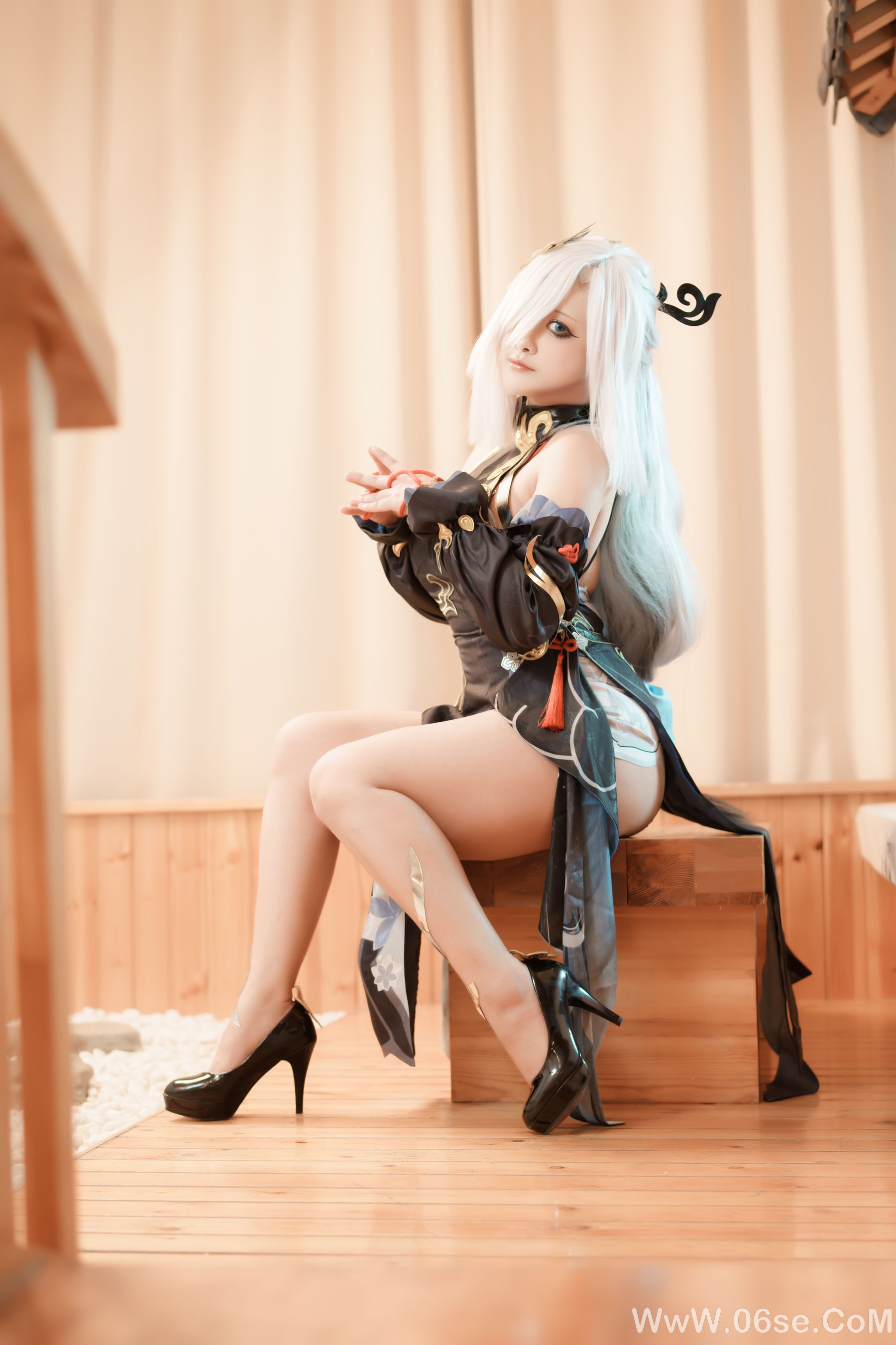 图片[13]-动漫博主 洛璃LoLiSAMA – 申鹤 [52P]-六色网
