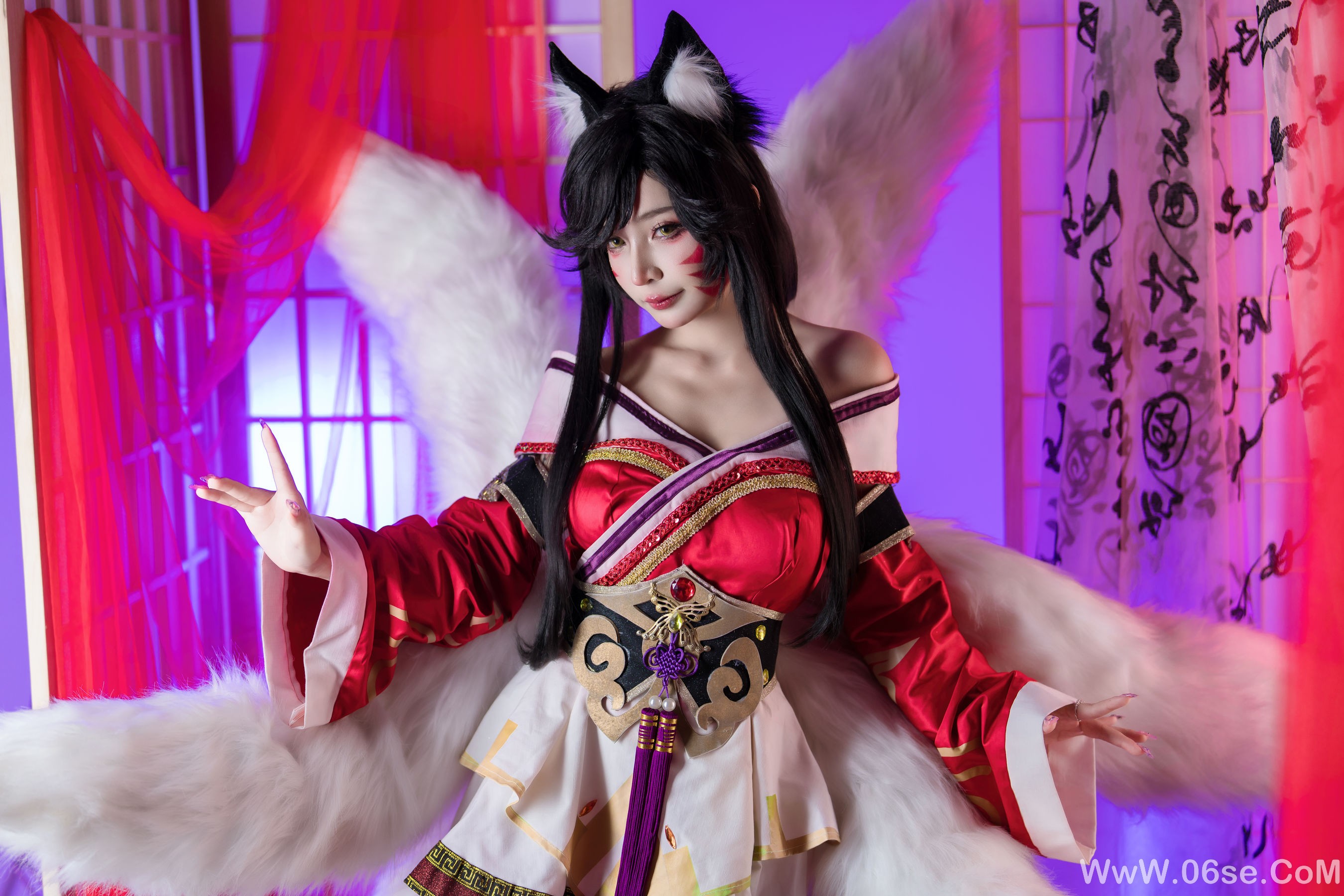 图片[8]-Umeko J – cosplay Ahri League of Legends [85P]-六色网