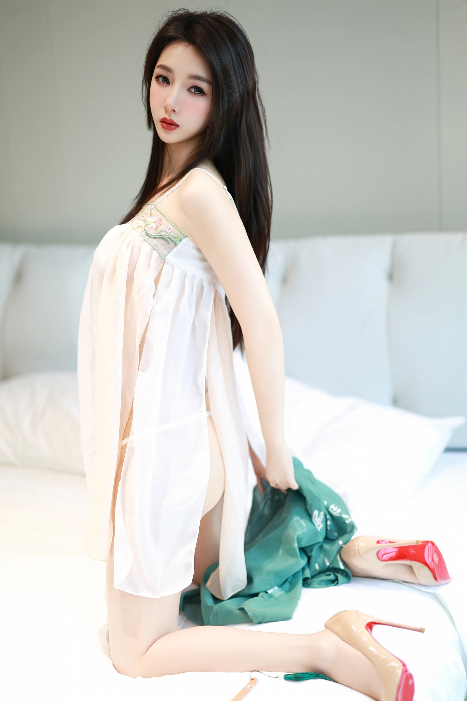 图片[29]-尤蜜荟 – NO.1200 – Twins-夭夭 [79P]-六色网
